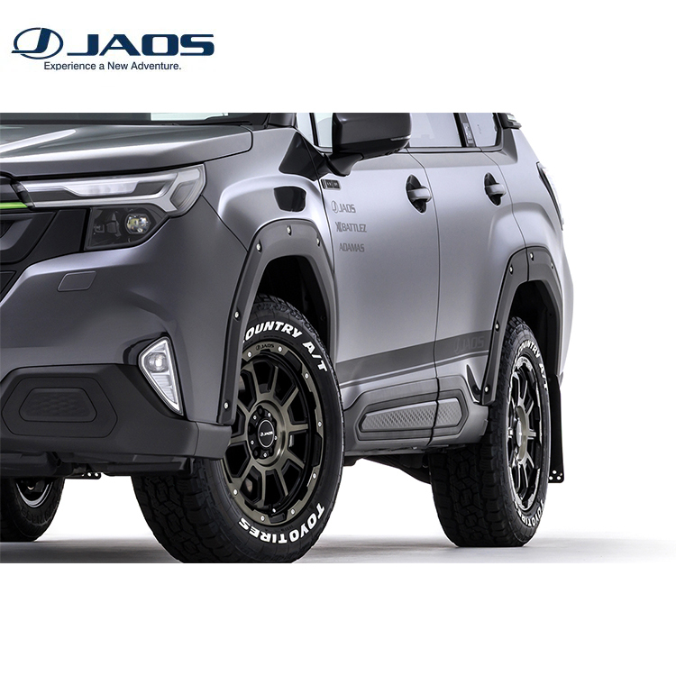 JAOS輪拱 消光黑 SUBARU FORESTER SL 森林人六代