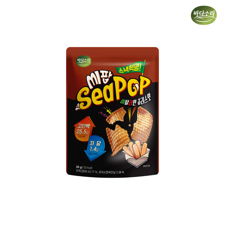 【直播】SEAPOP  LX040671  高蛋白魚干 30g