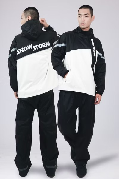 SNOWSTORMI  EX-S 斜開兩件式機能雨衣