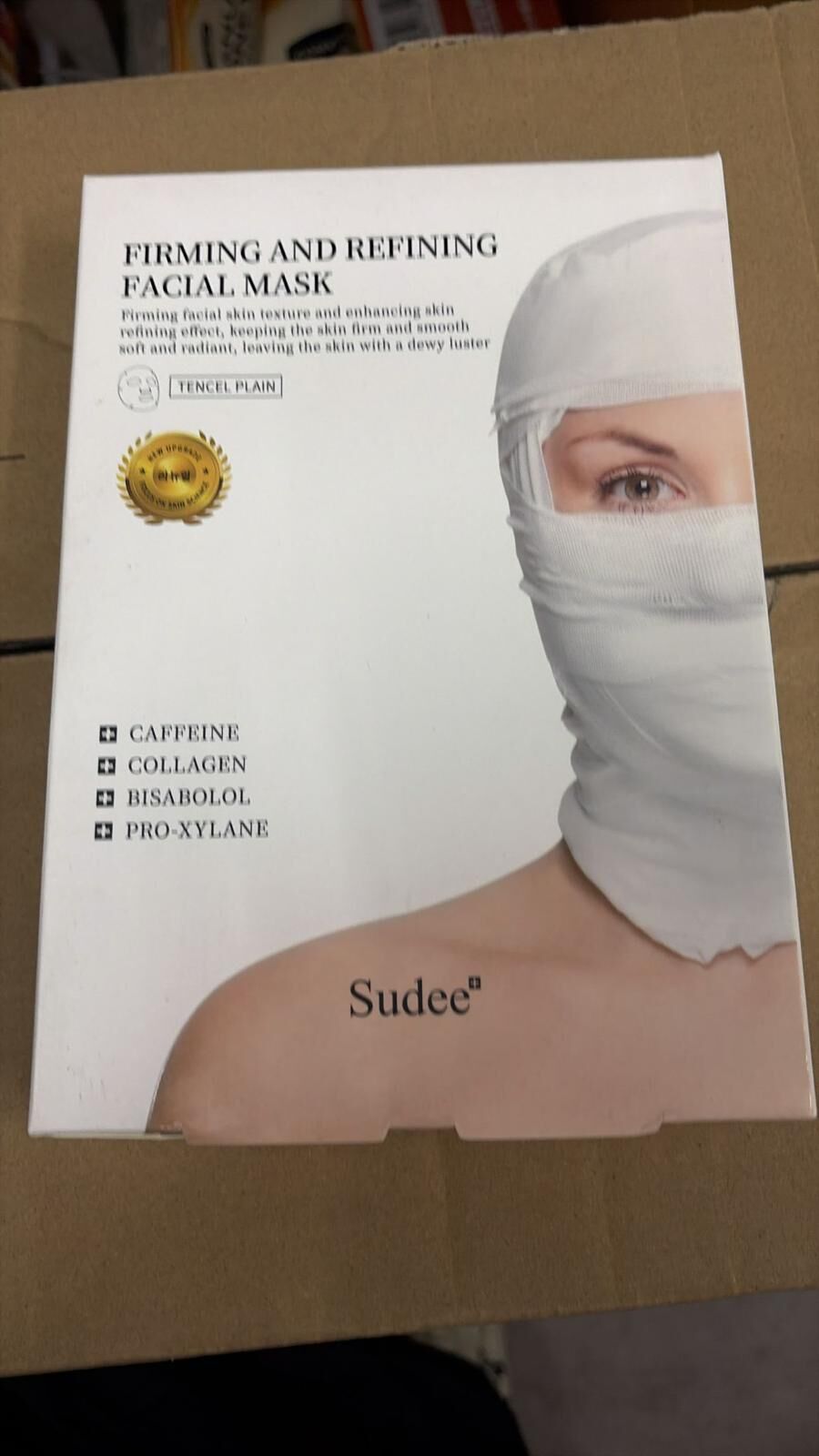 現貨 韓國sudee院線醫美品牌繃帶面膜（白色）(#920K1)