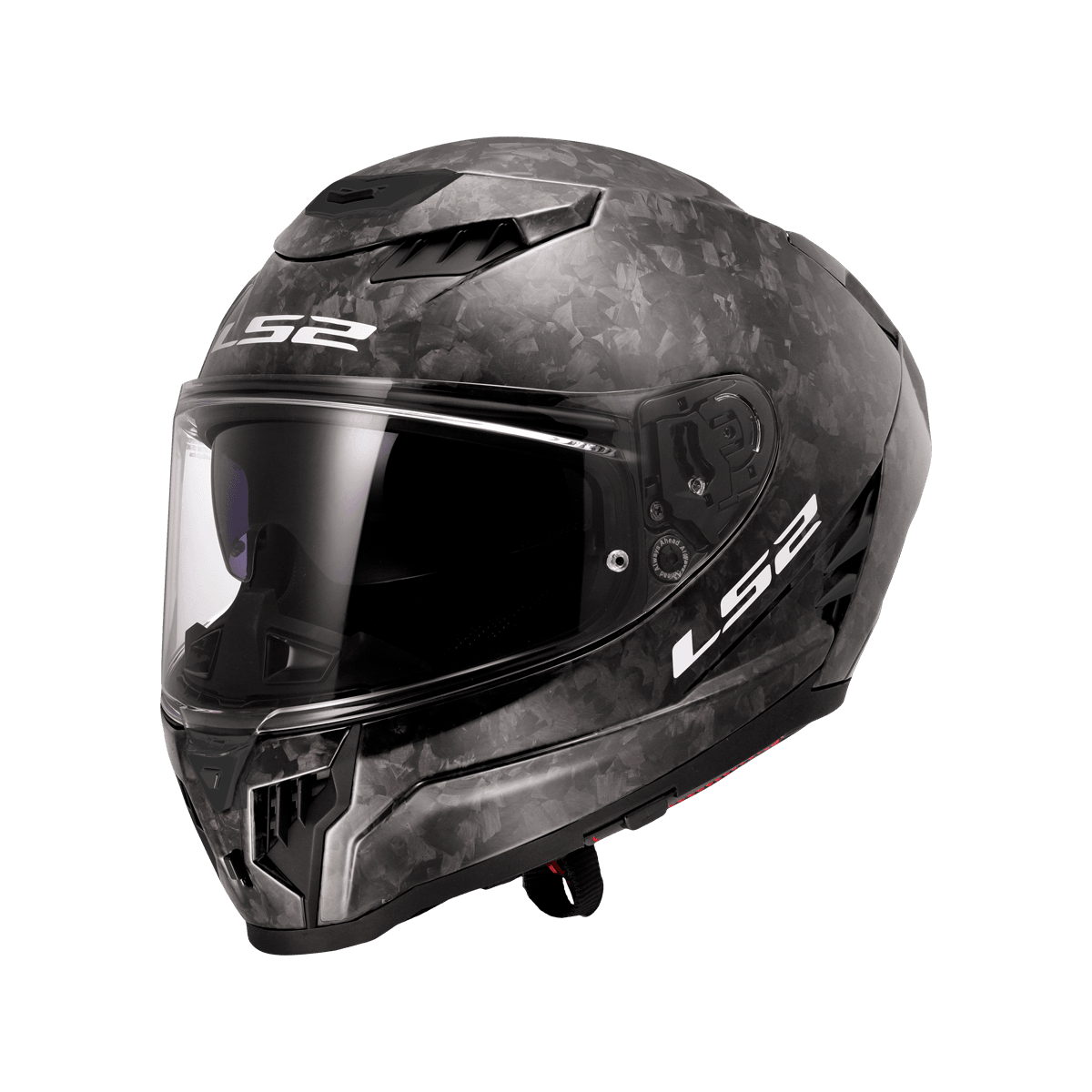 LS2 全罩式安全帽 碳纖維 鍛造碳纖維 FF807 DRAGON 素色款