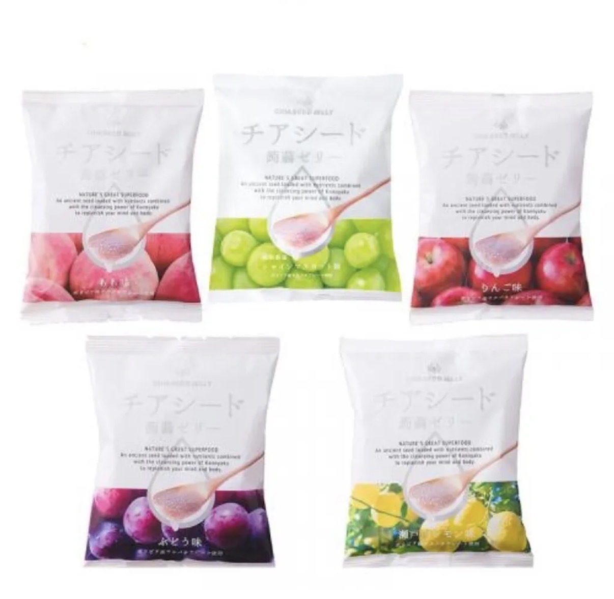 【消暑健康】JP 低卡綜合水果口味奇亞籽蒟蒻啫喱 4573 TK260406