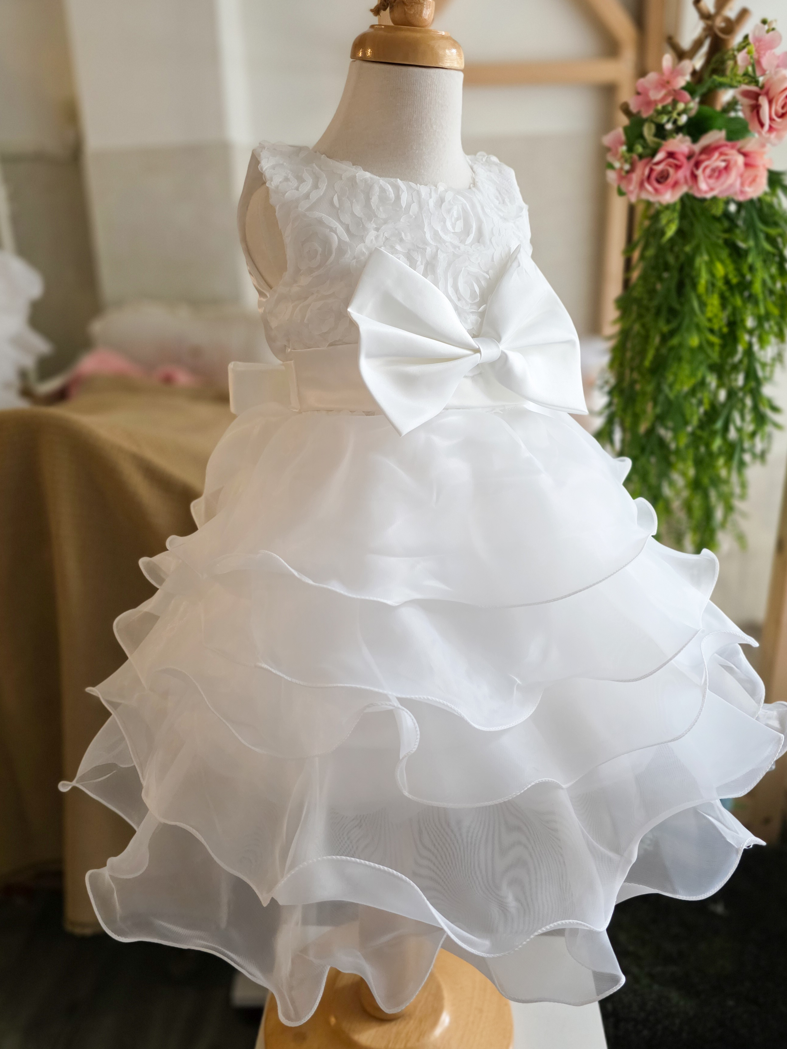 玫瑰波浪蛋糕 洋裝/小禮服