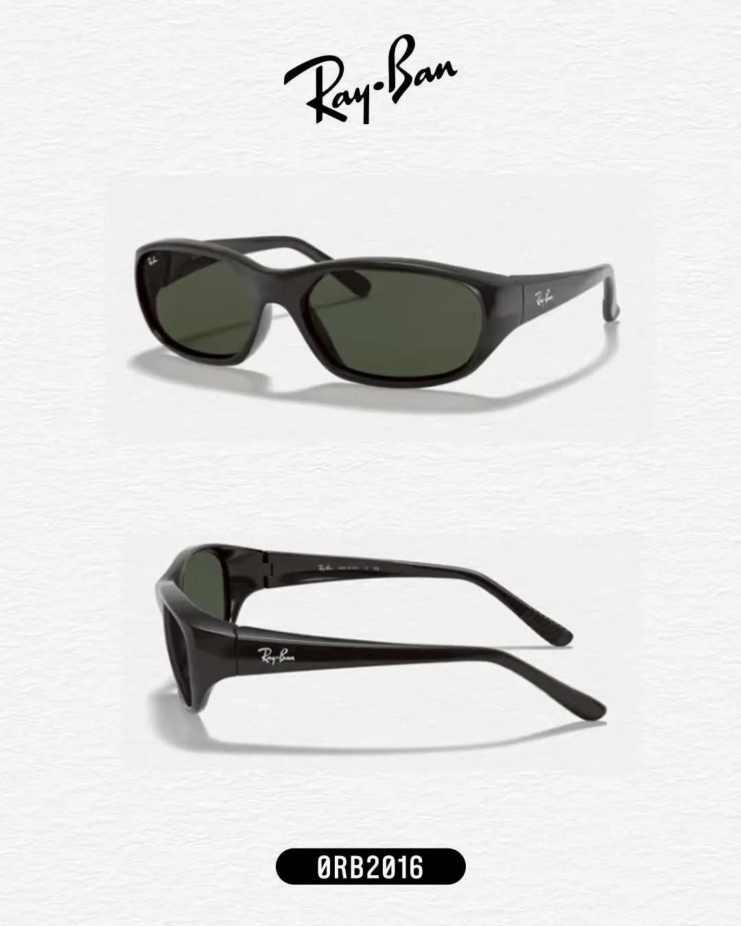 Jennie同款 Daddy-O Ray Ban 雷朋 橢圓膠框 太陽眼鏡 墨鏡 rb2016