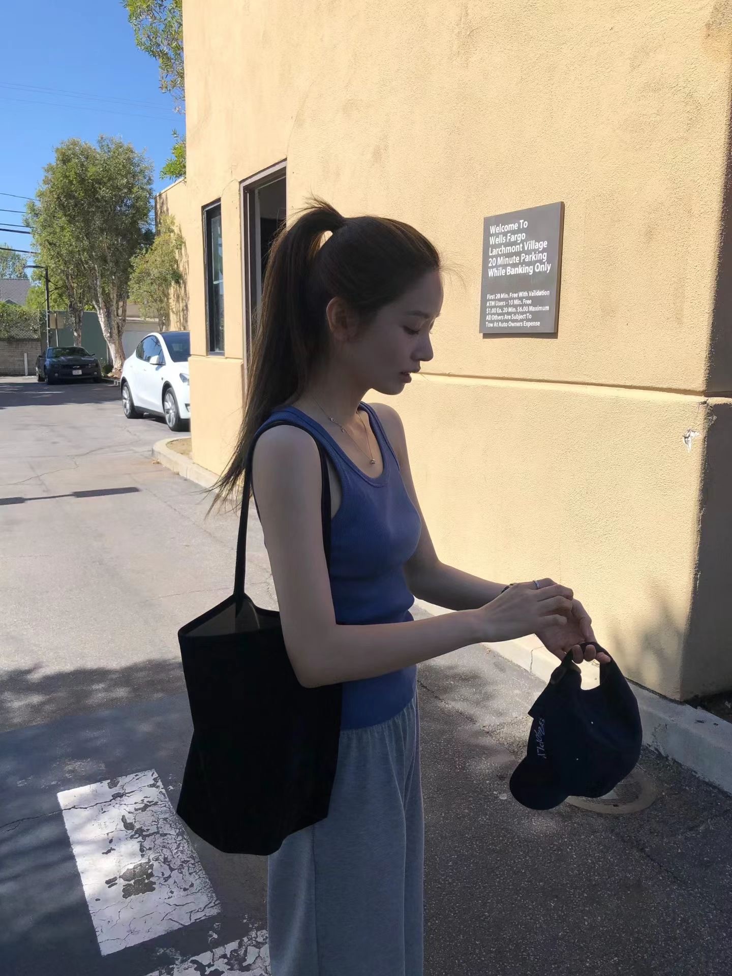 簡約基礎羅紋背心