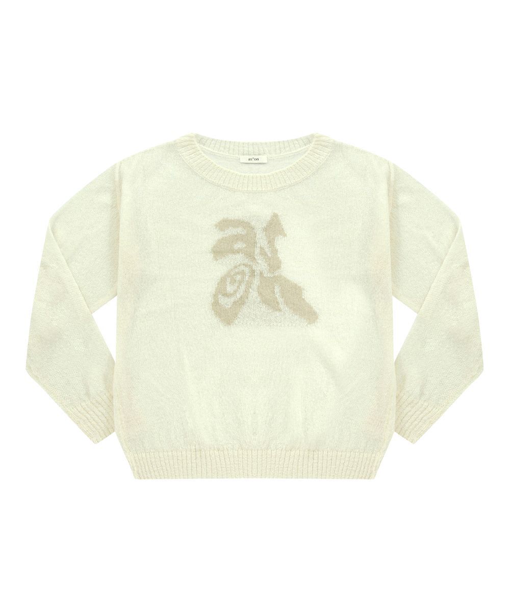 ASON 鏤空針織上衣 AS_P0000CXC