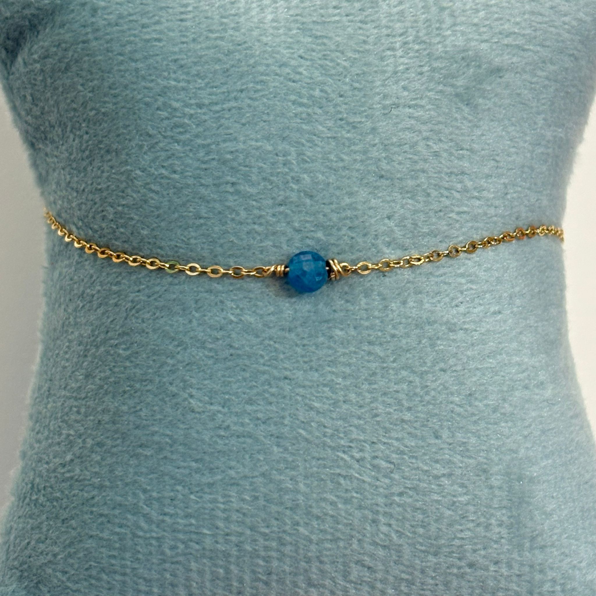 1YA0326-487 [YAY PARIS] Bracelet Stella - Apatite #200emst144 (EU)