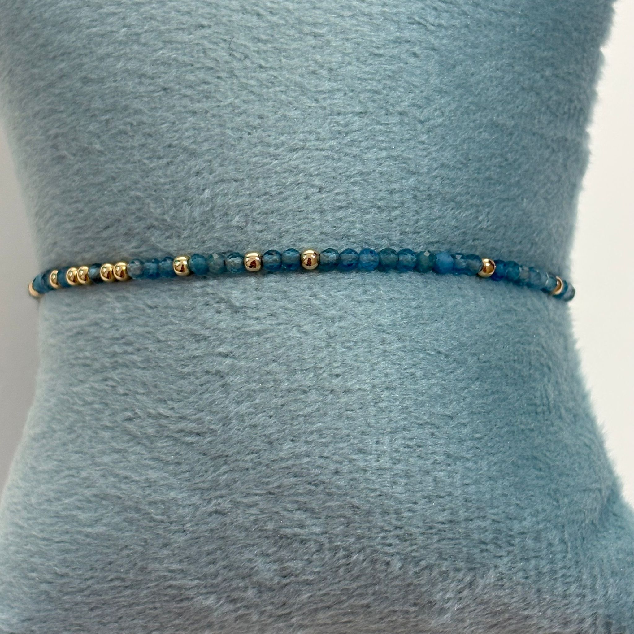 1YA0326-492 [YAY PARIS] Bracelet Queen - Apatite #201siqu144 (EU)