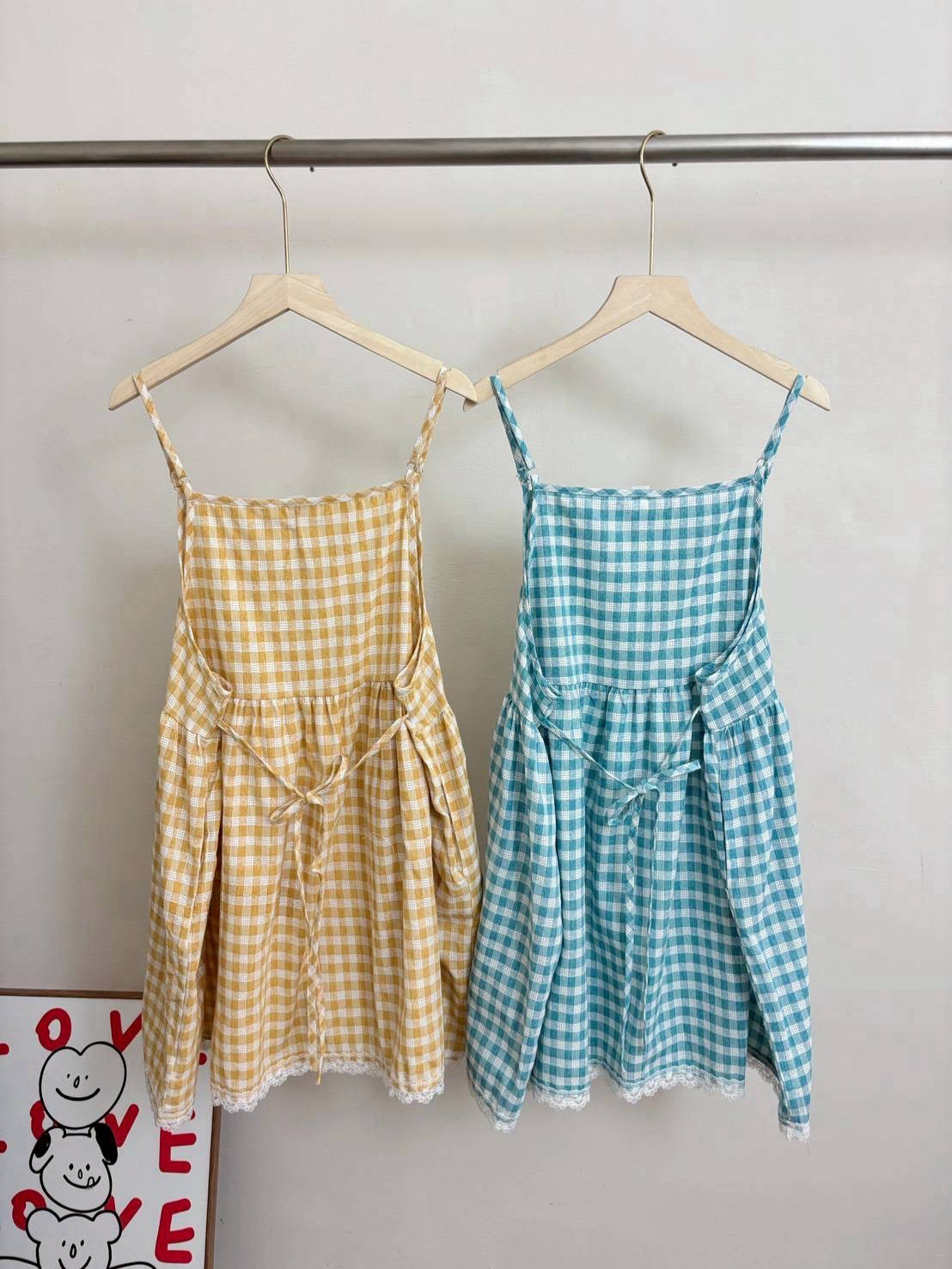 [生命麵包🥖] 活力滿滿格紋lace外搭