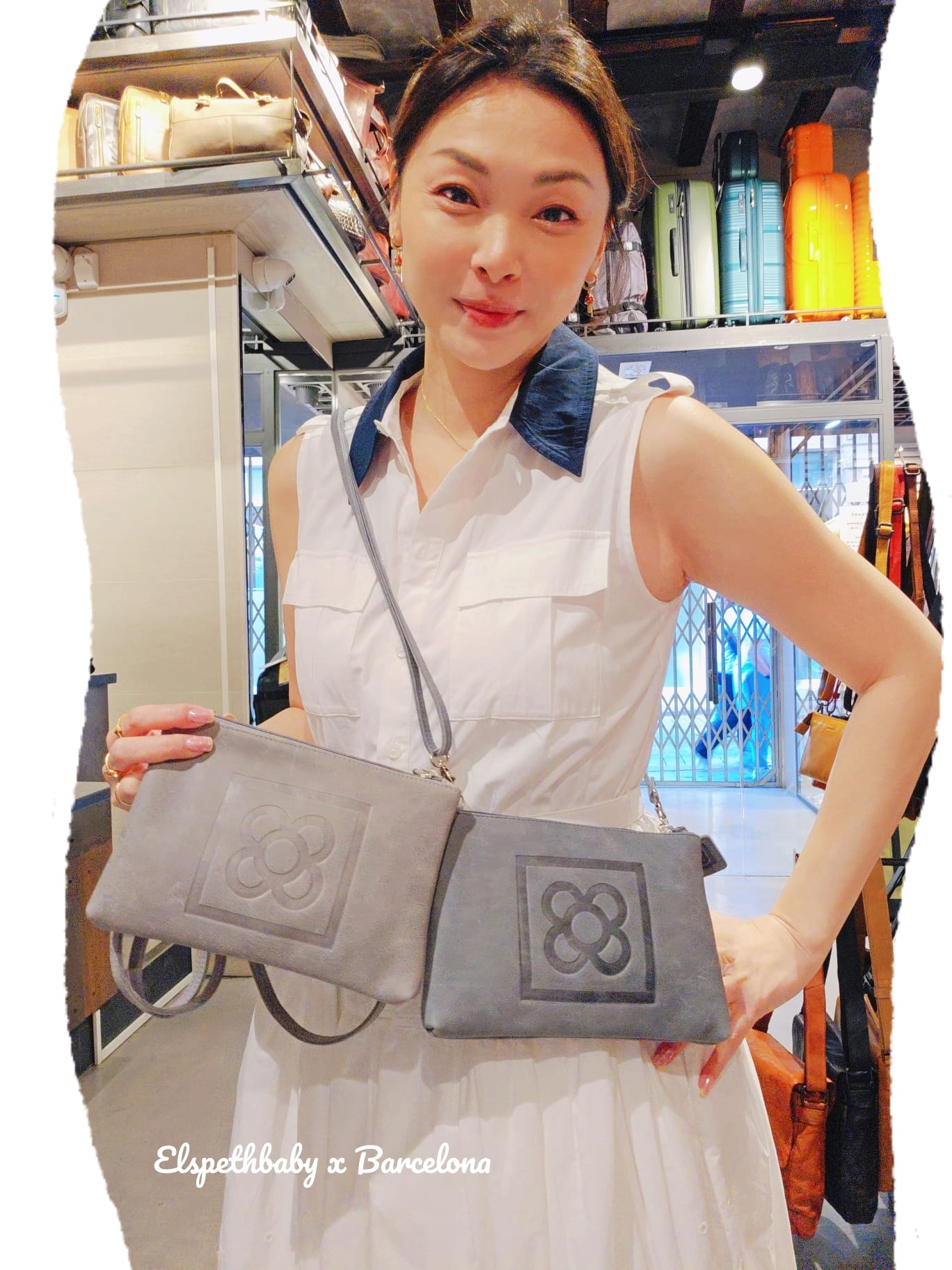 西班牙代購 Barcelona bag  E款(全牛皮）