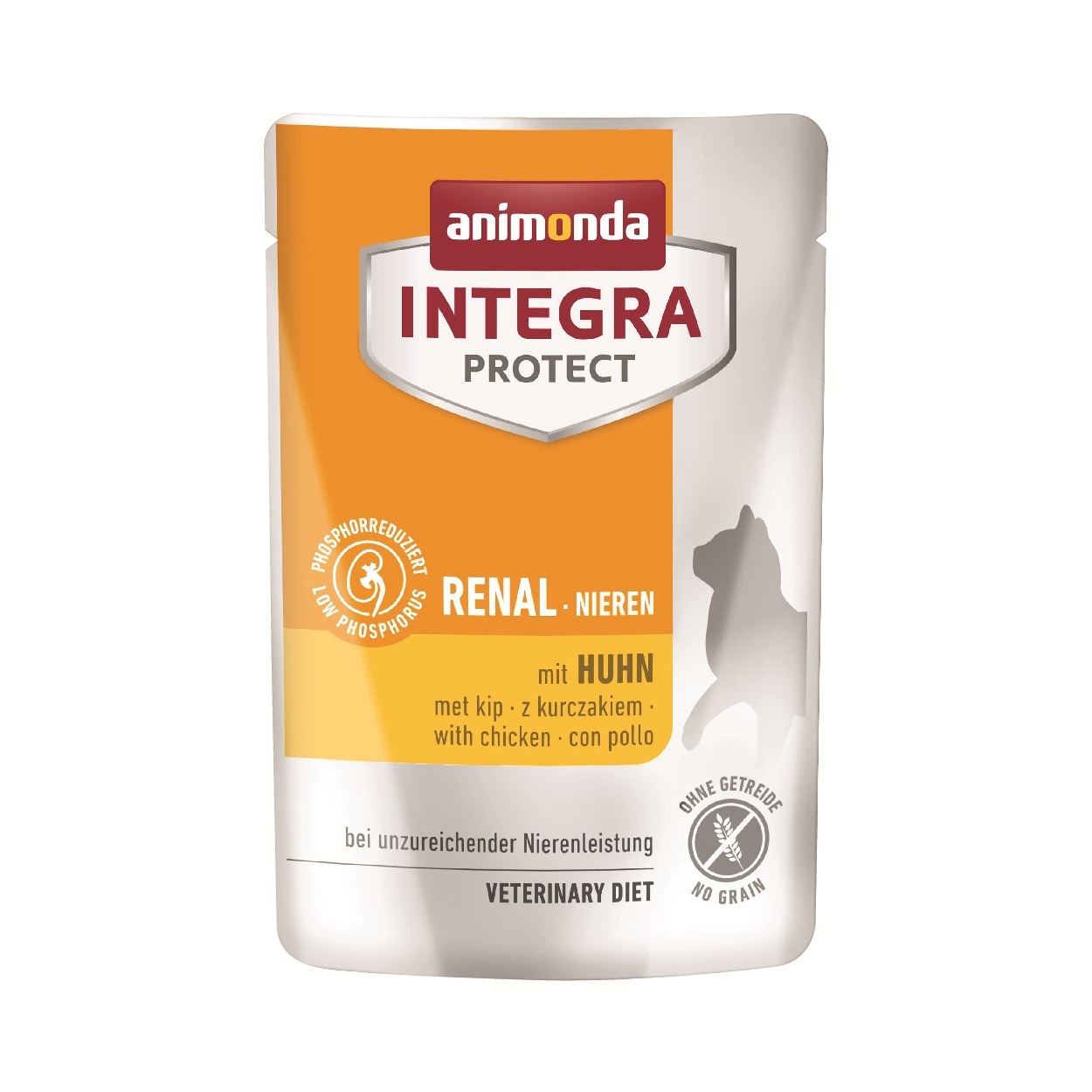 【近期促銷】Animonda INTEGRA PROTECT 處方貓濕糧主食包 85g - 成貓腎臟 (​低磷、低蛋白) 雞肉配方 (EXP: 2026年8月16日)