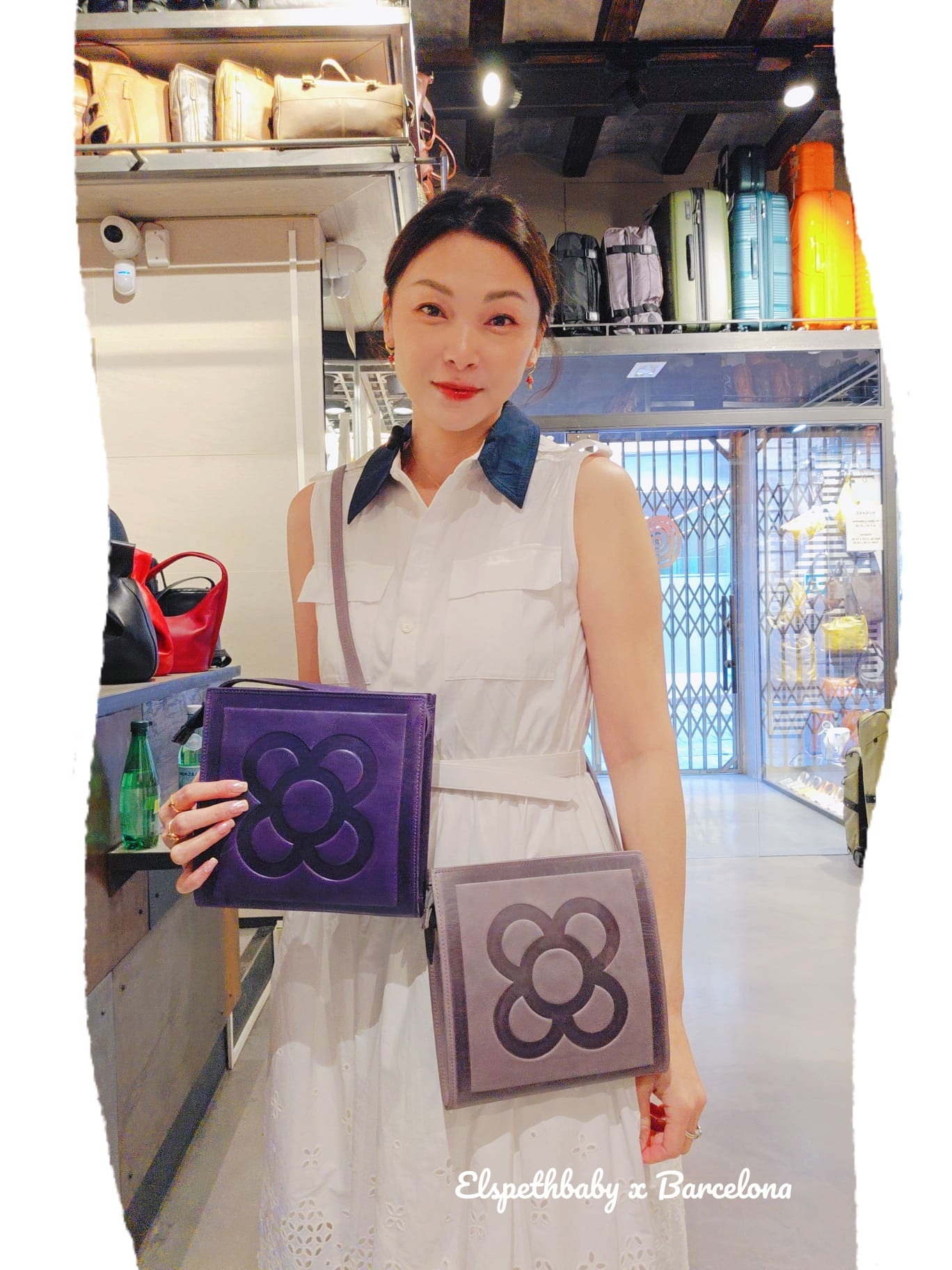 西班牙代購 Barcelona tile bag Q款(全牛皮)