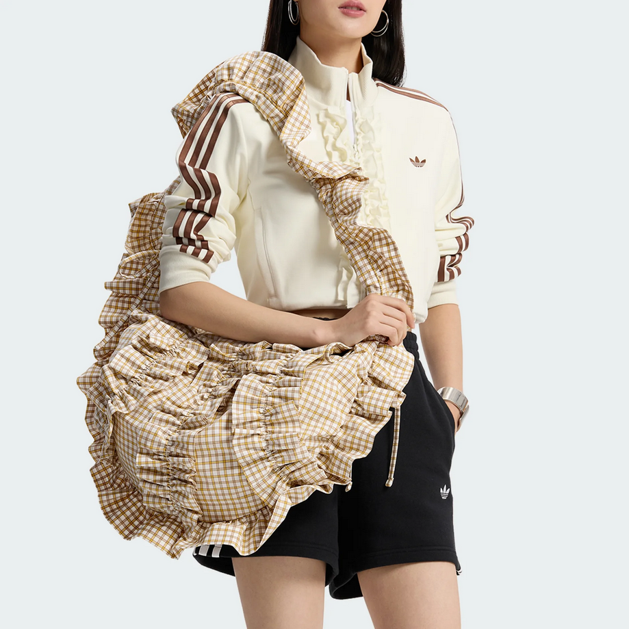 【預訂】 ADIDAS ORIGINALS RUFFLE 荷葉邊皺摺包 田園格紋