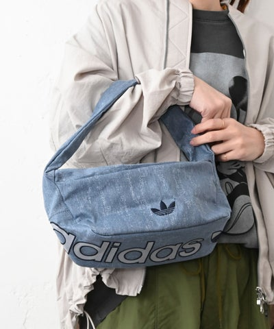 【預訂】 ADIDAS Denim Shoulder Bag 牛仔風便當包