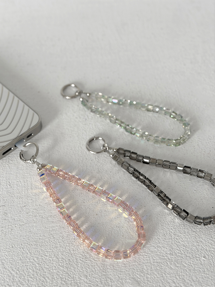 品牌選品｜磁場大爆發 · 亮亮石水晶手機掛繩