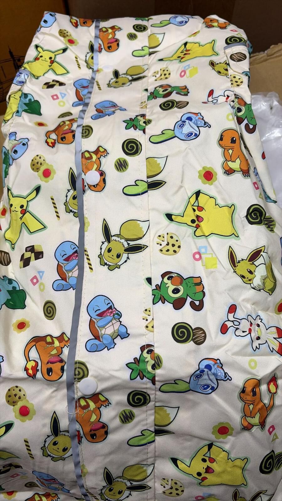 現貨 兒童卡通背包位雨衣（比卡超）