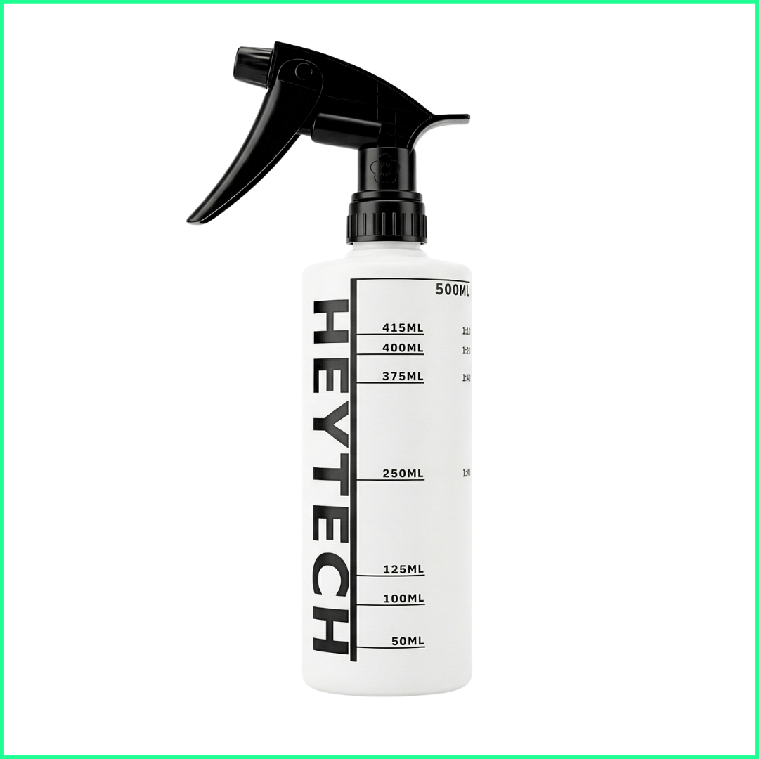 黑炭洗美 分裝噴瓶｜耐酸鹼分裝藥劑方便施工使用｜汽車美容清潔施工工具｜HEYTECH