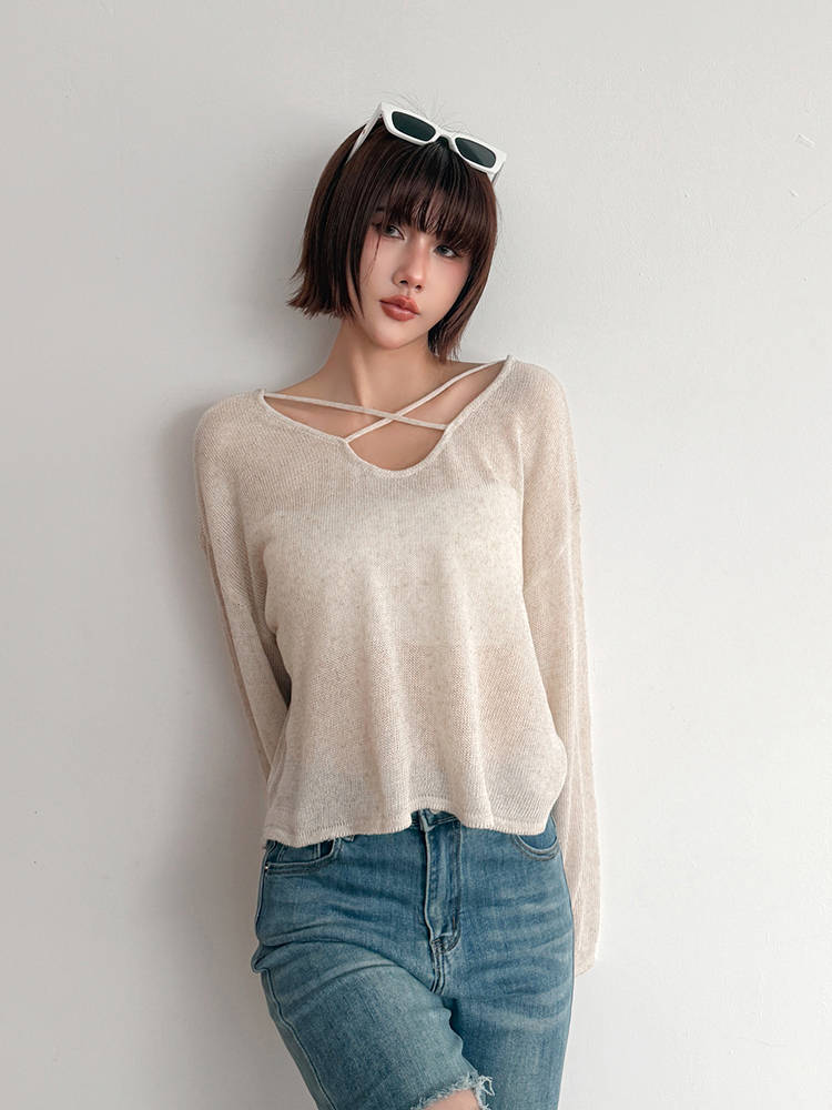 防曬必收｜正反2穿．短針織罩衫 (4色)