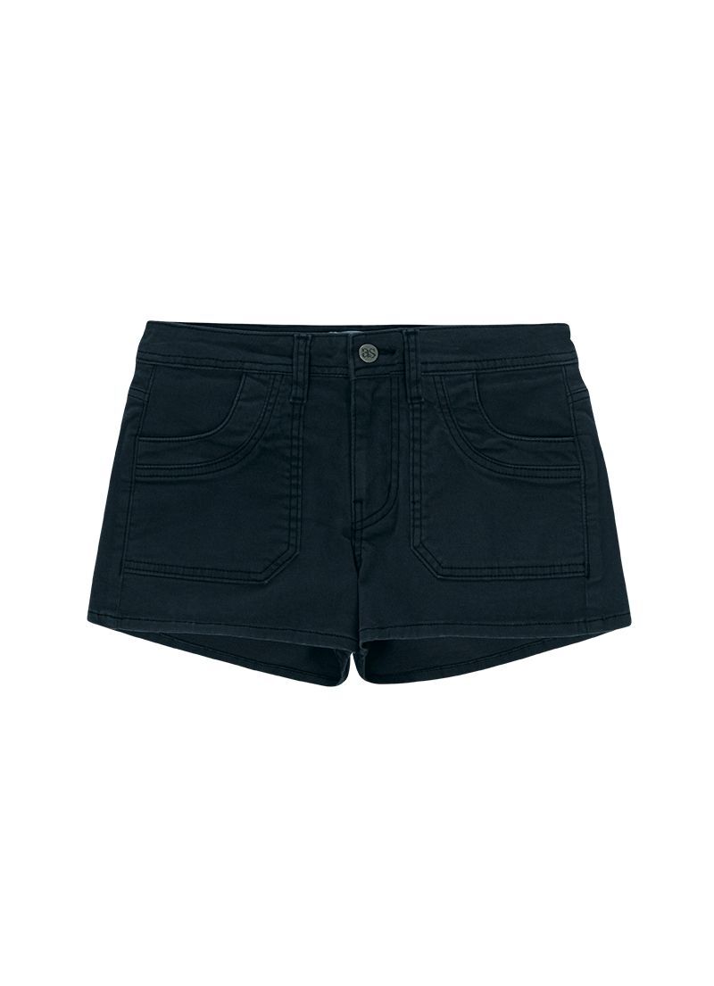 ASON 美式復古水洗短褲 深海軍藍 AS_P0000CJB