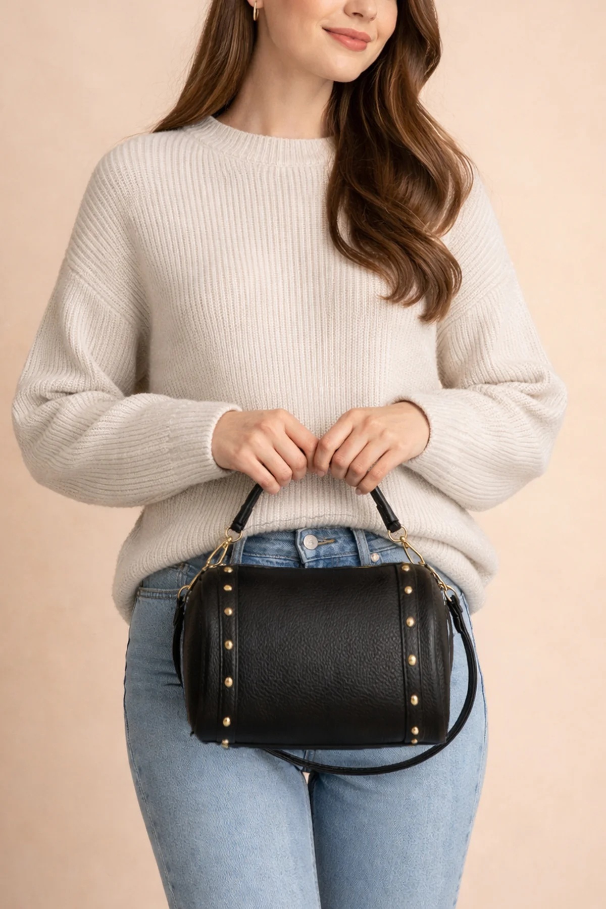 Cherry Paris Leather BONNIE  - 4199 Black 黑色