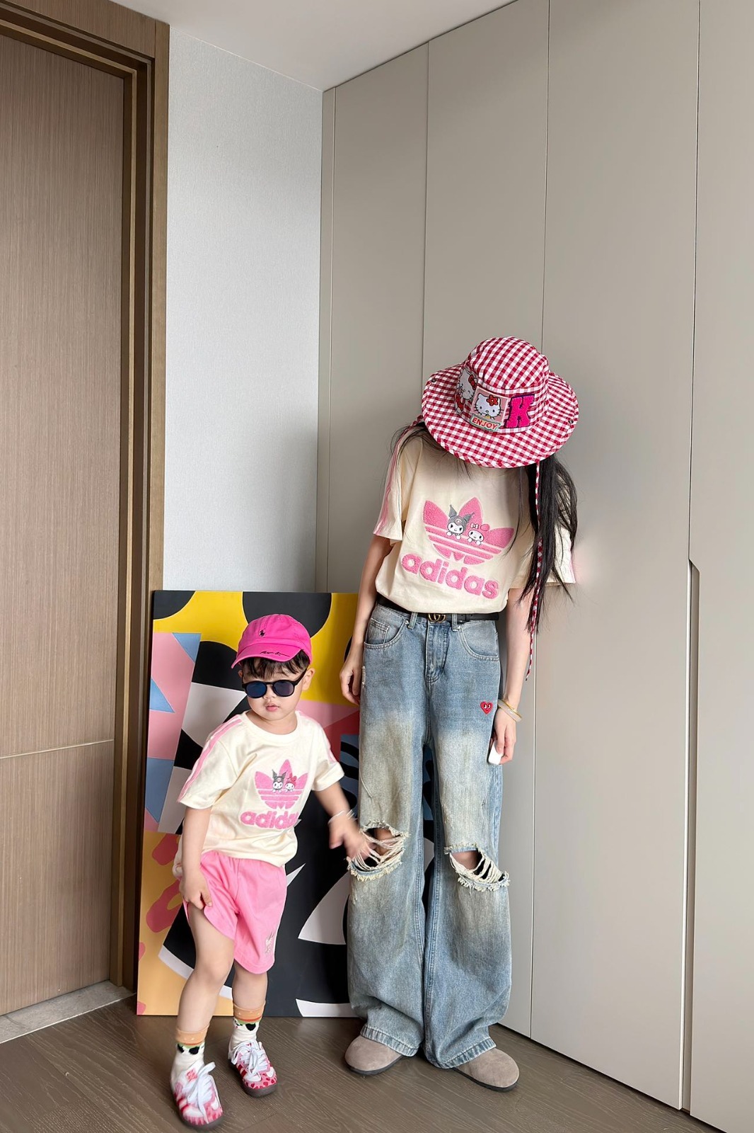 廠單 AD卡通親子裝