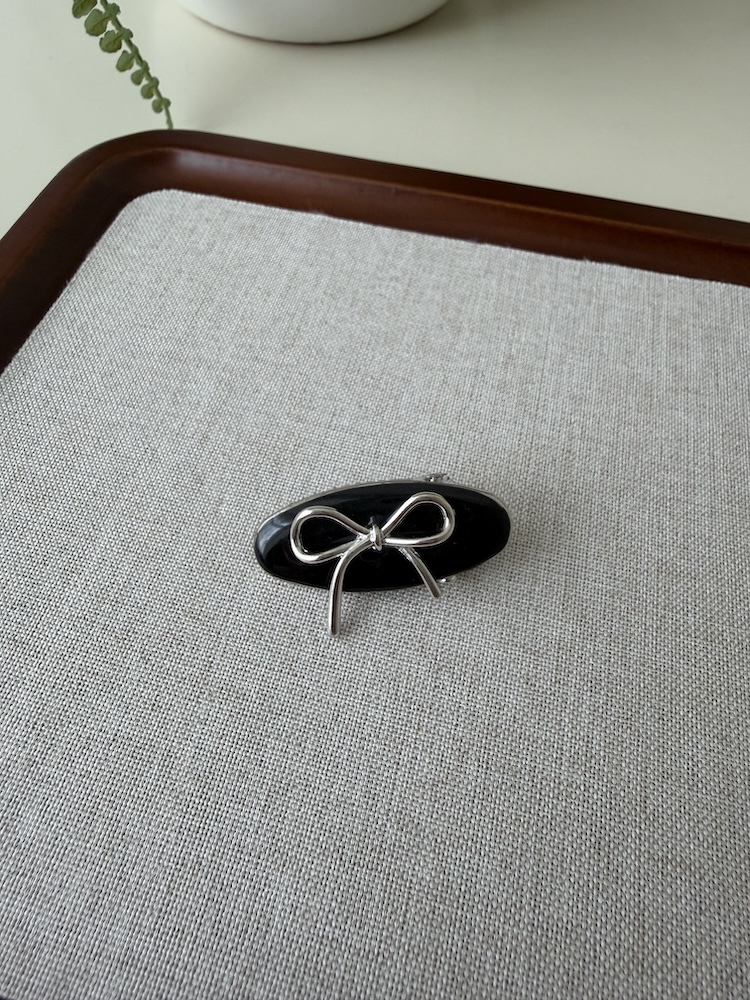 蝴蝶結流光小髮夾