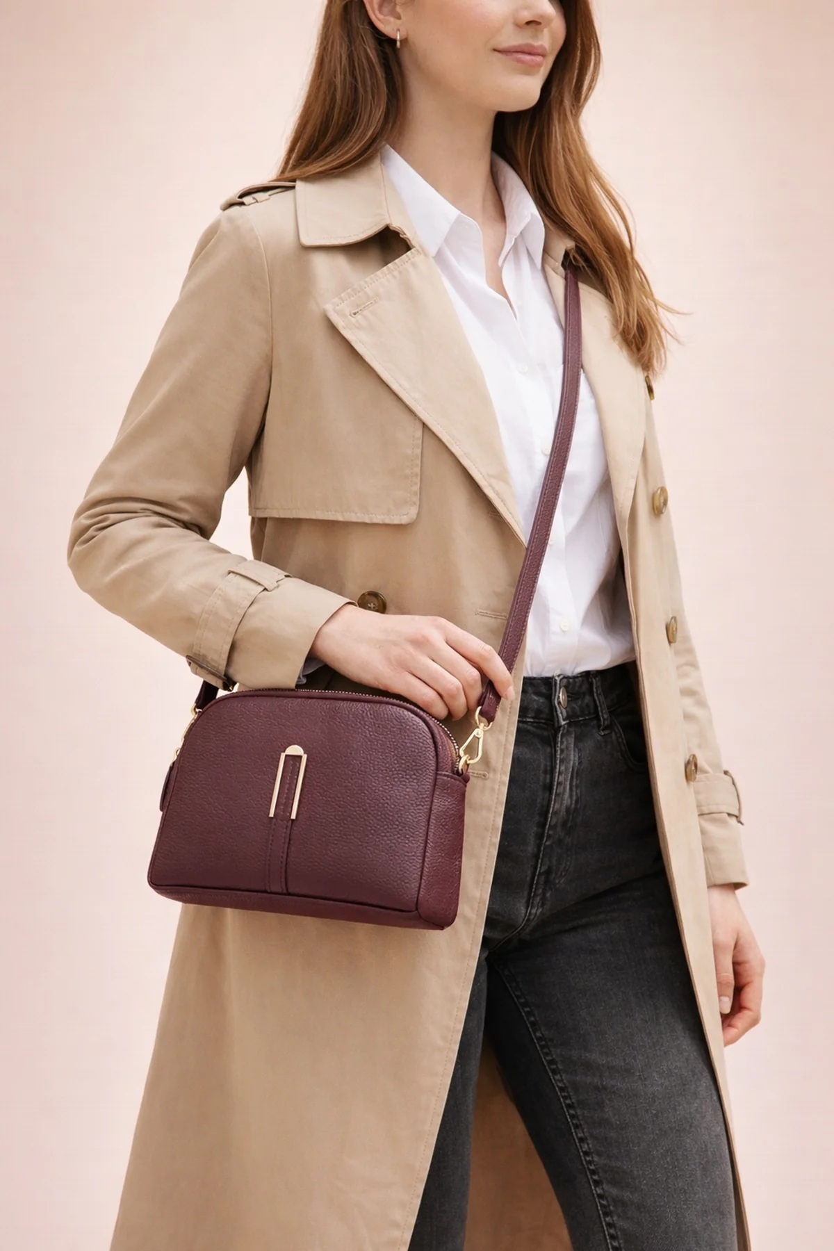 Cherry Paris Leather LIANA  - 4205 Bordeaux 酒紅