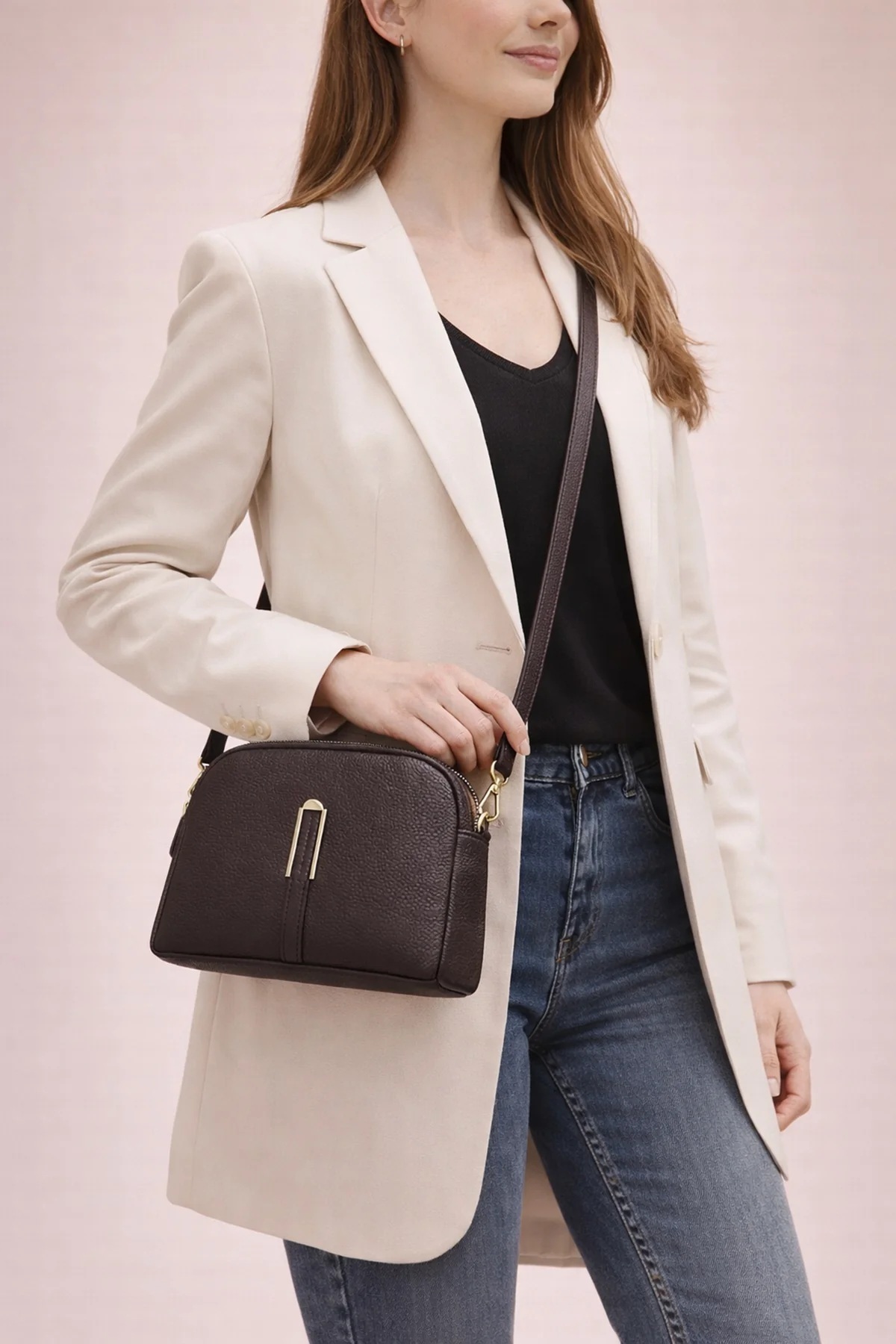 Cherry Paris Leather LIANA  - 4205 Chocolate 深啡色