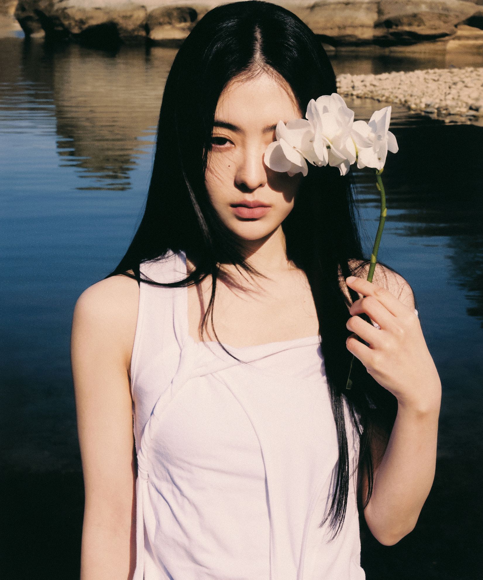 FLAREUP 三股編織無袖上衣 FL-128_White