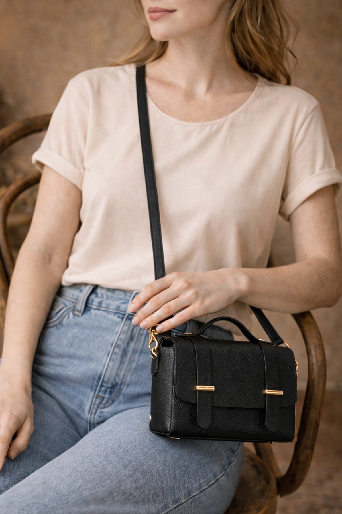 Cherry Paris Leather BILLIE - 4206 Black 黑色