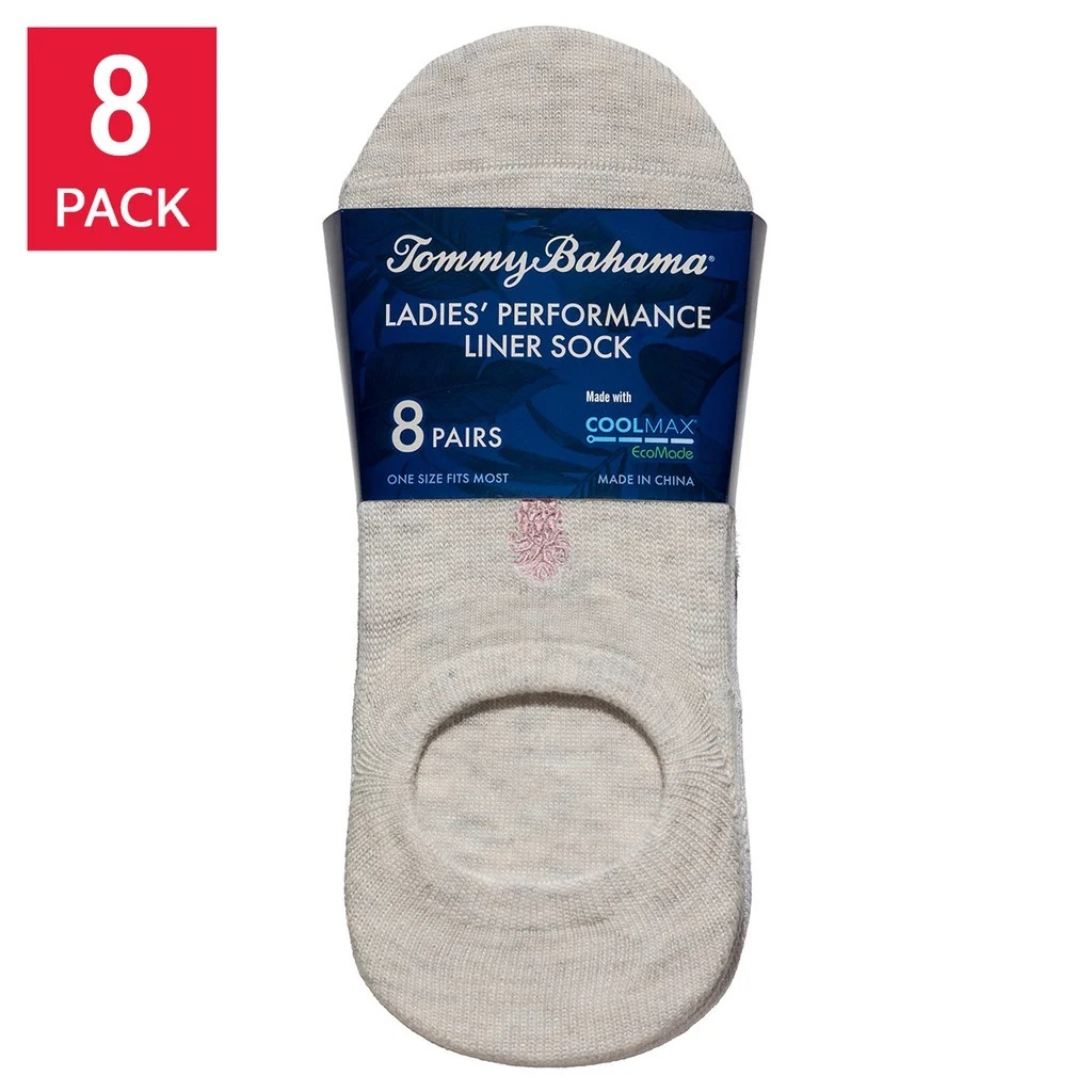 【預購】Tommy Bahama Performance H040606 女裝船襪8對裝