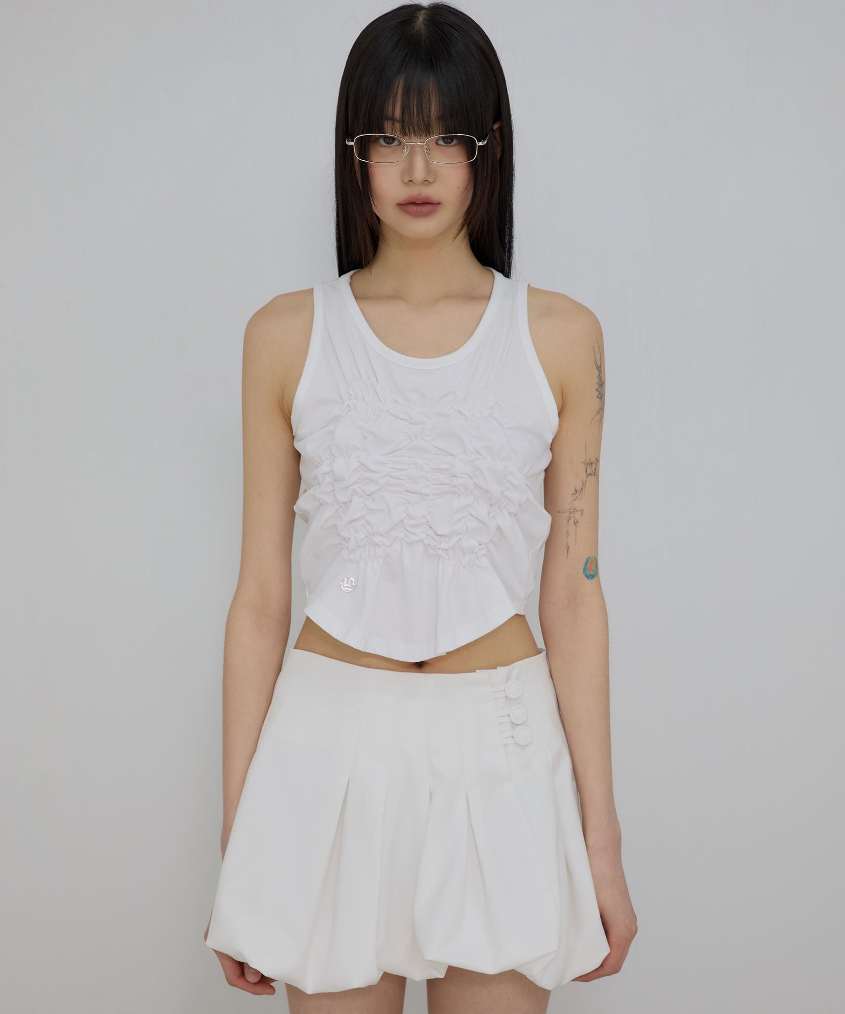 FLAREUP 雲朵無袖上衣 FL-164_White