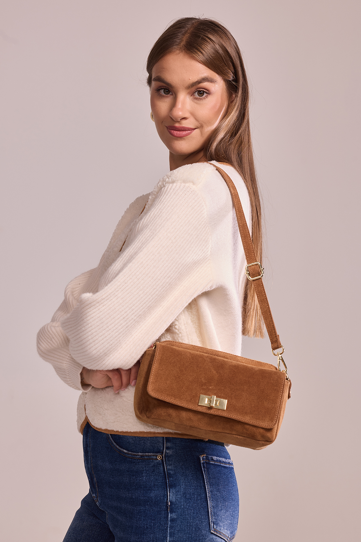 Cherry Paris Leather ILIANA SUÈDE- 4188 Camel 駝色