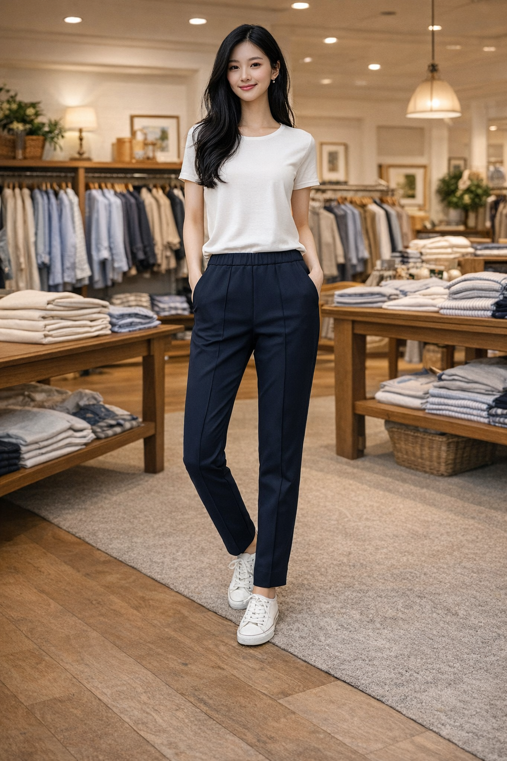 OBS410 J.Crew「秒變長腿」修身神級西褲