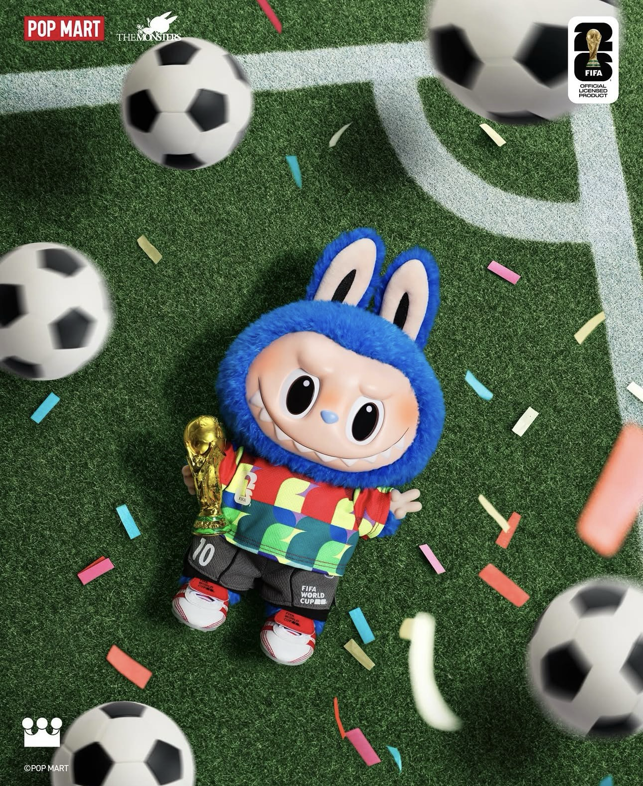 🎏Pre-Order🎏 THE MONSTERS LAbubu x FIFA SERIES Catch the Win