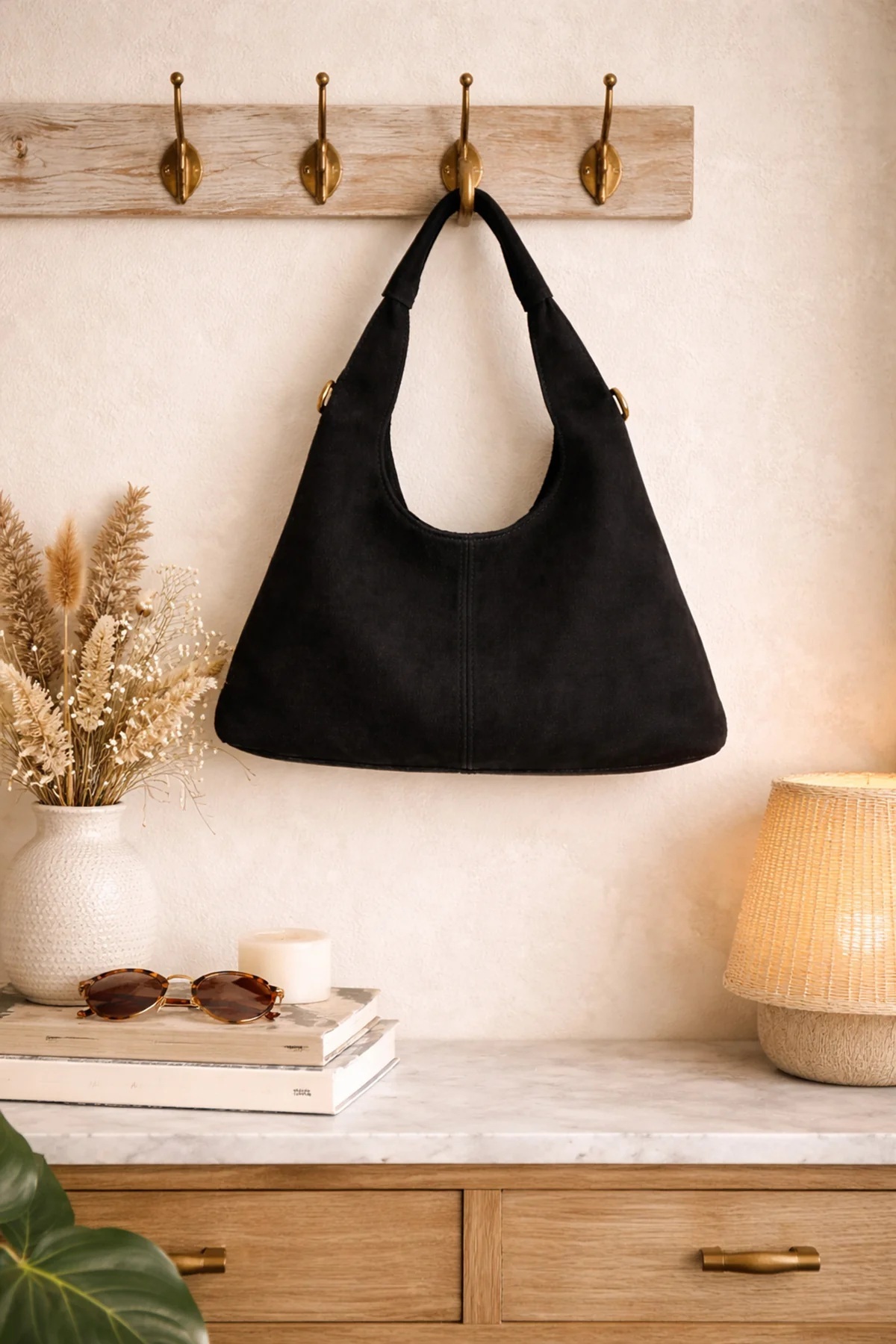 Cherry Paris Leather MALORIE SUÈDE - 4215 Black 黑色