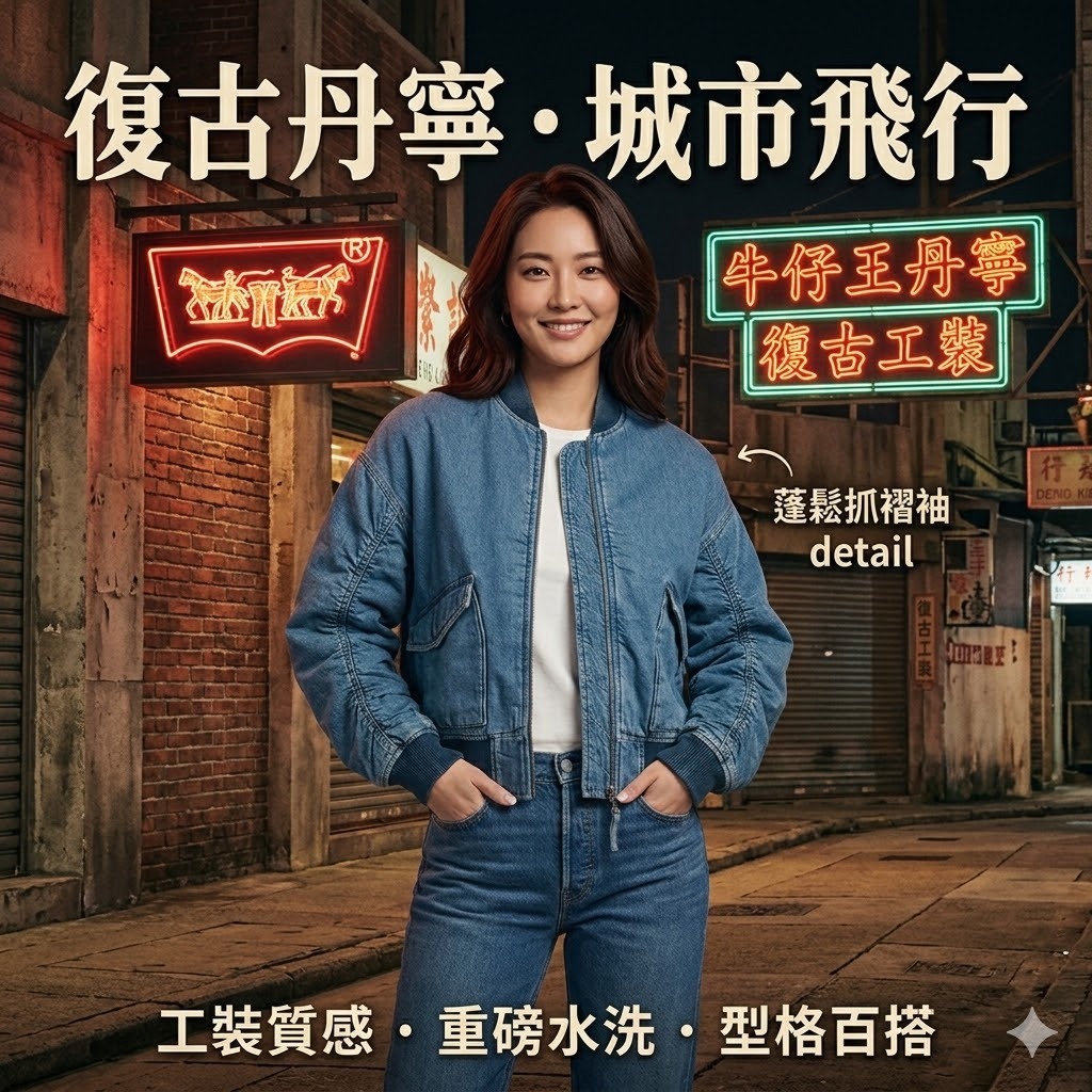 【預購】LEVIS Andy Techy Romantic Rewind H040613 女裝外套