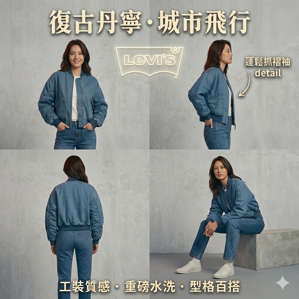 【預購】LEVIS Andy Techy Romantic Rewind H040613 女裝外套