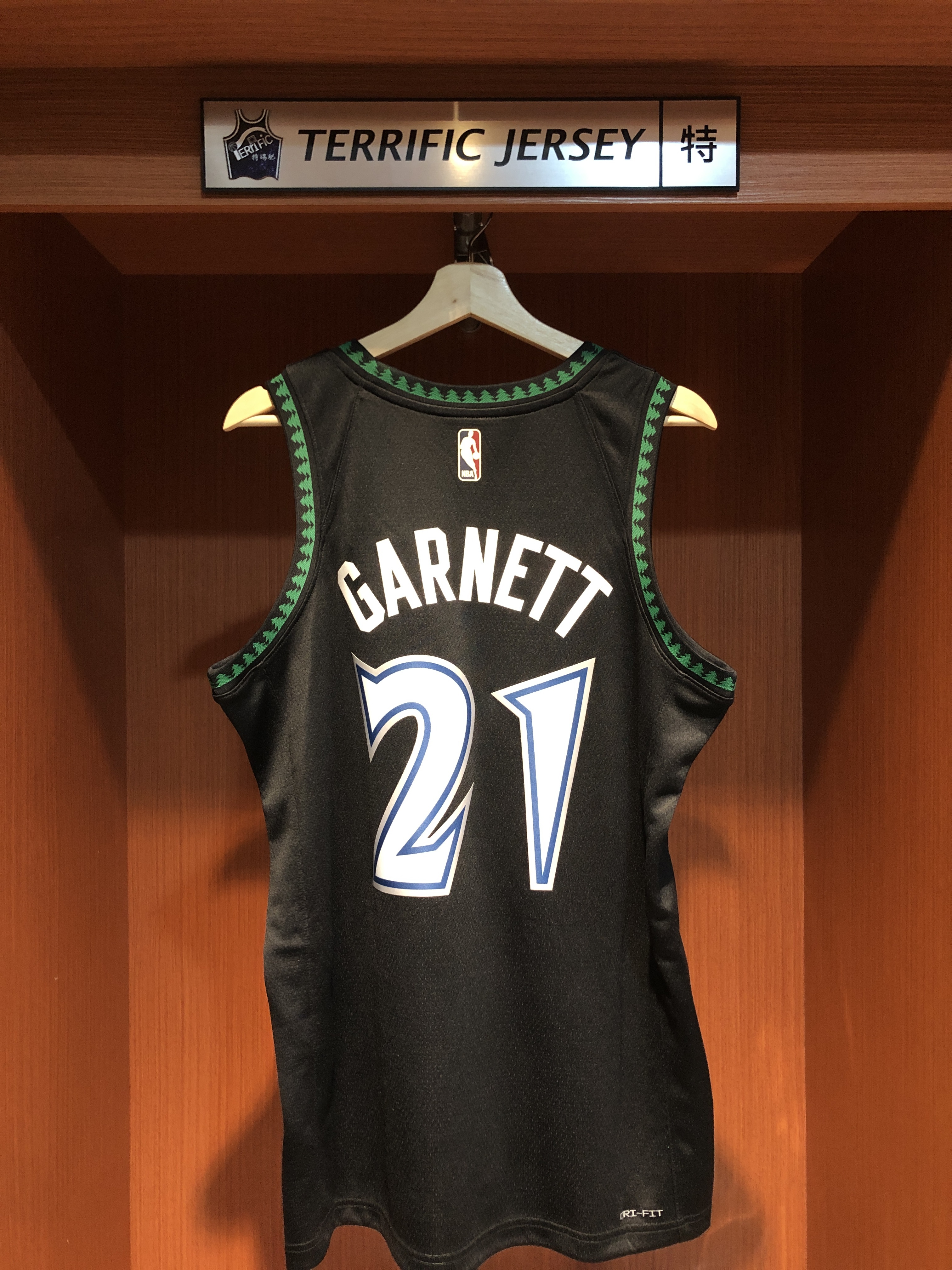 NBA球衣 Kevin Garnett 明尼蘇達灰狼復古 25-26 HWC Nike Swingman 球迷版 熱轉印 全新