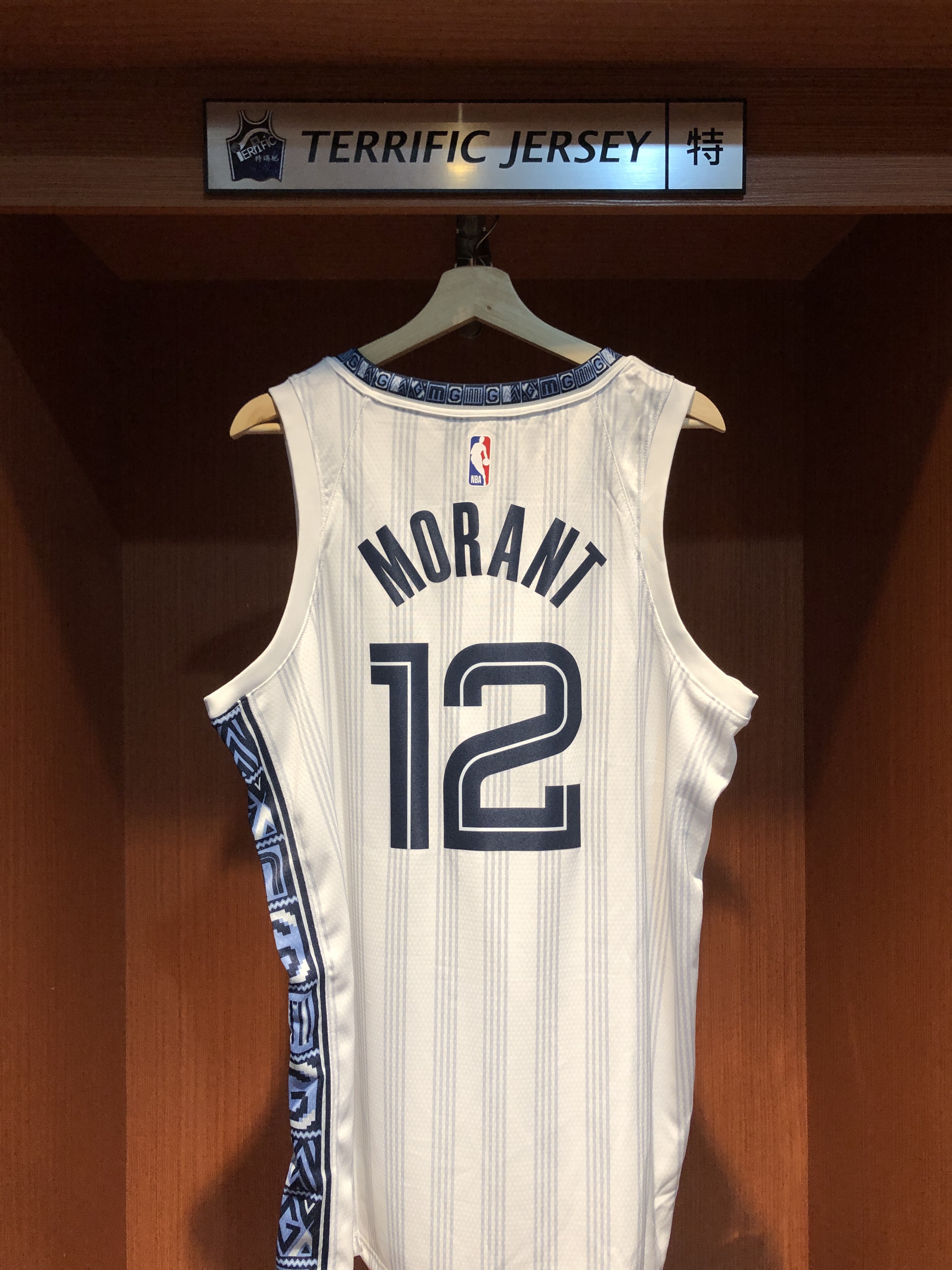 NBA球衣 Ja Morant 曼菲斯灰熊城市 25-26 City Nike Swingman 球迷版 熱轉印 全新