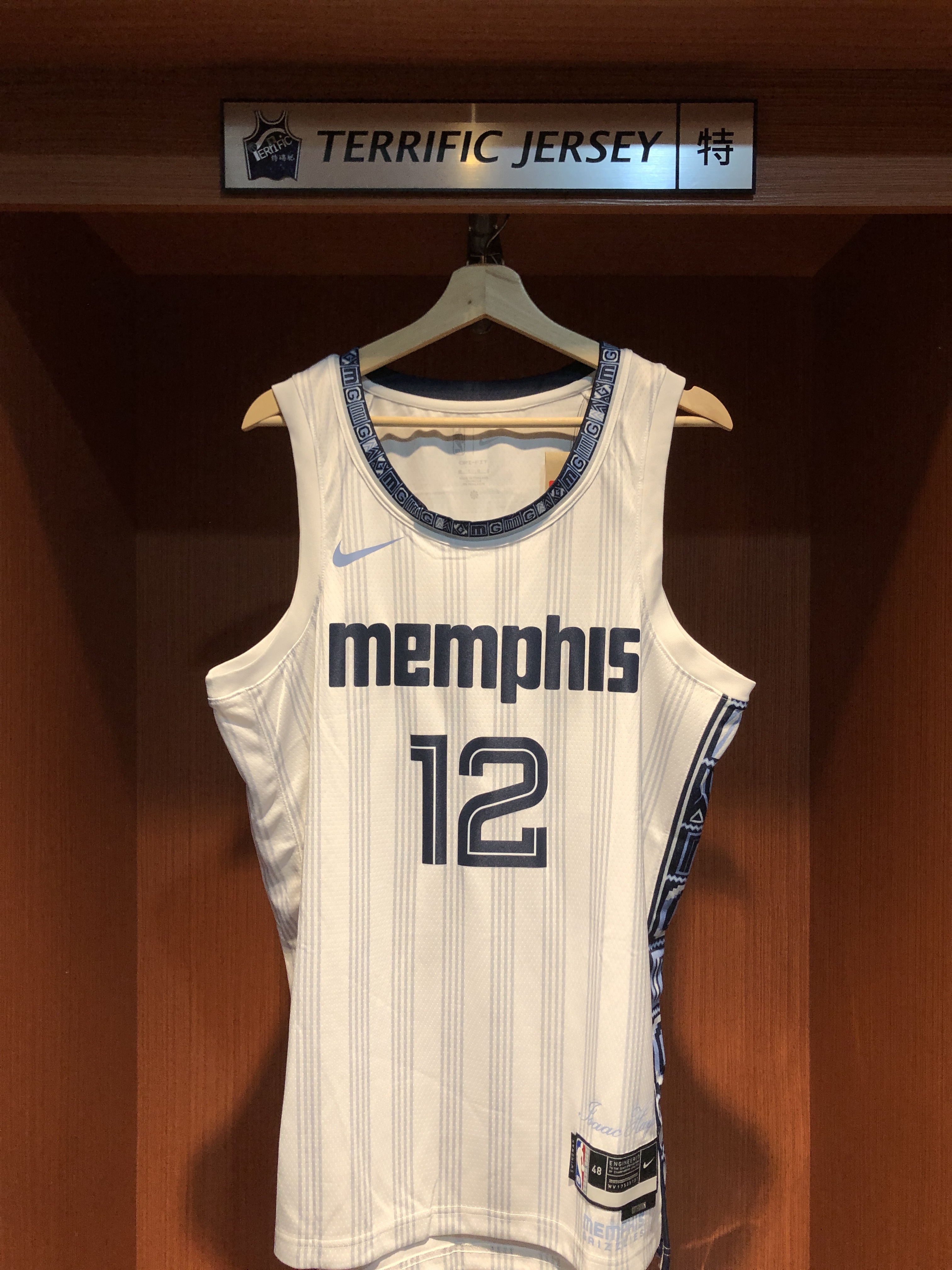 NBA球衣 Ja Morant 曼菲斯灰熊城市 25-26 City Nike Swingman 球迷版 熱轉印 全新