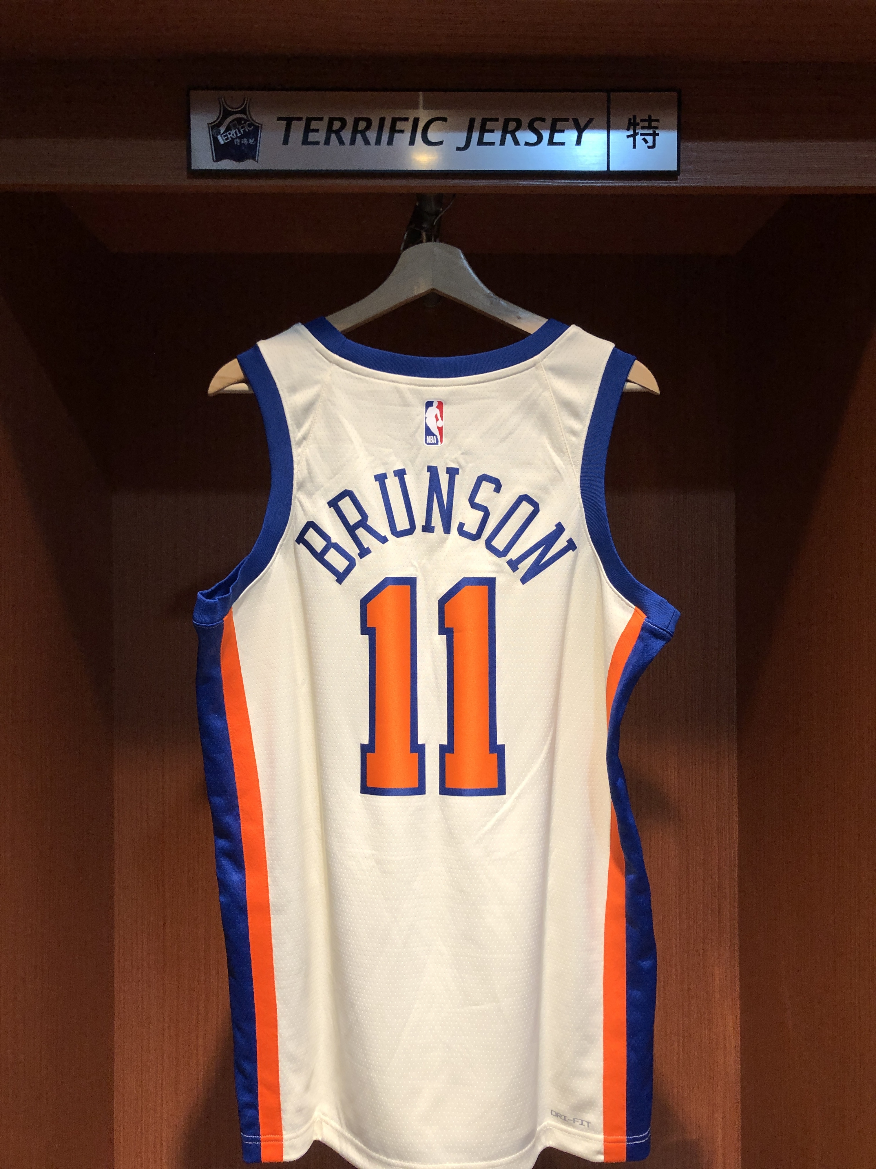 NBA球衣 Jalen Brunson 紐約尼克城市 25-26 City Nike Swingman 球迷版 熱轉印 全新