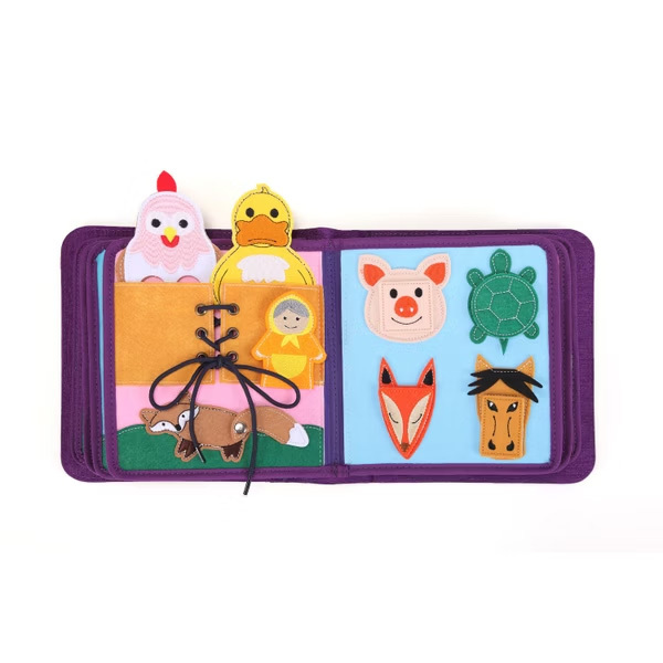 My First Book蒙特梭利啟蒙布書-第六冊 童話故事