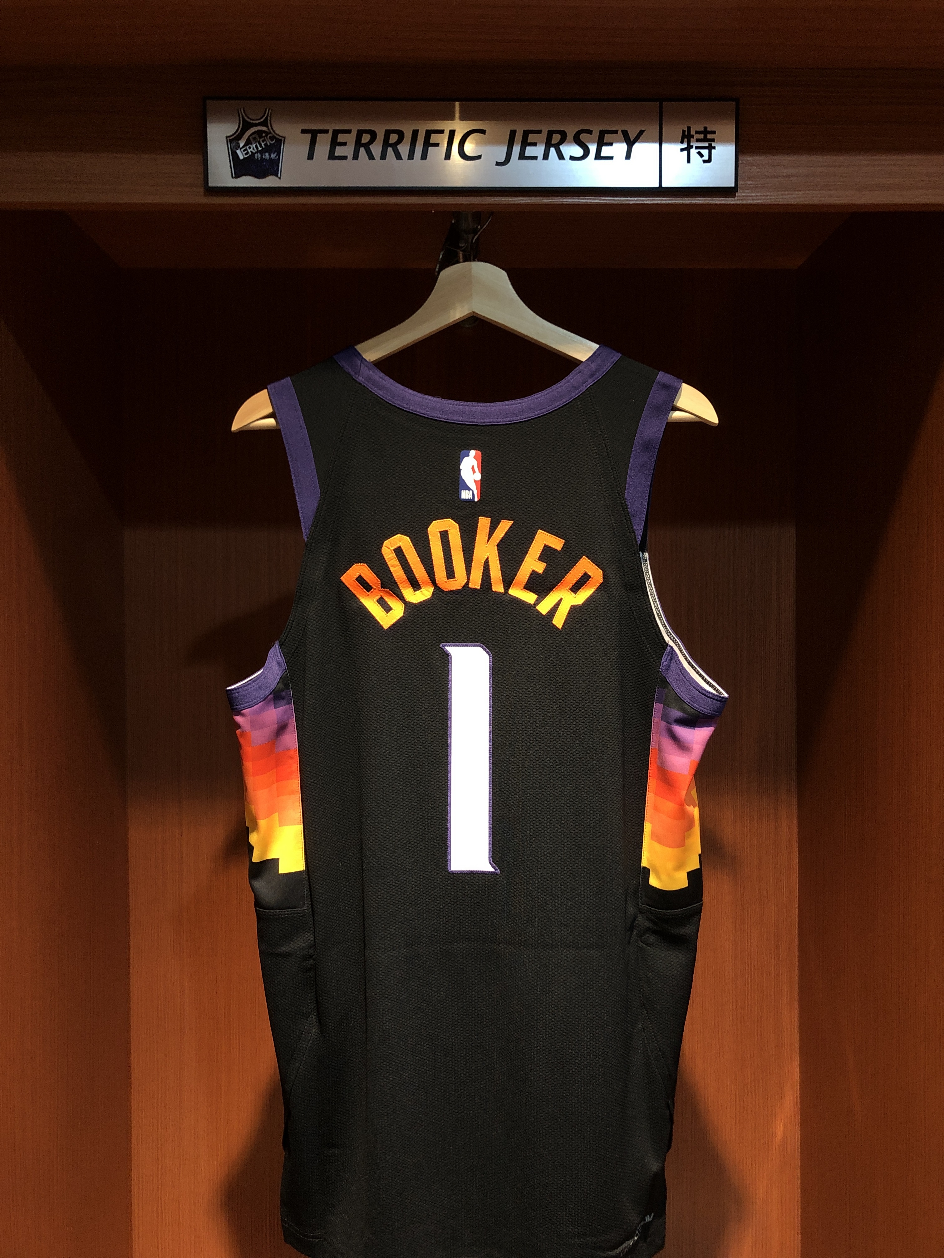 NBA球衣 Devin Booker 鳳凰城太陽城市 25-26 City Nike Authentic 球員版 電繡 全新