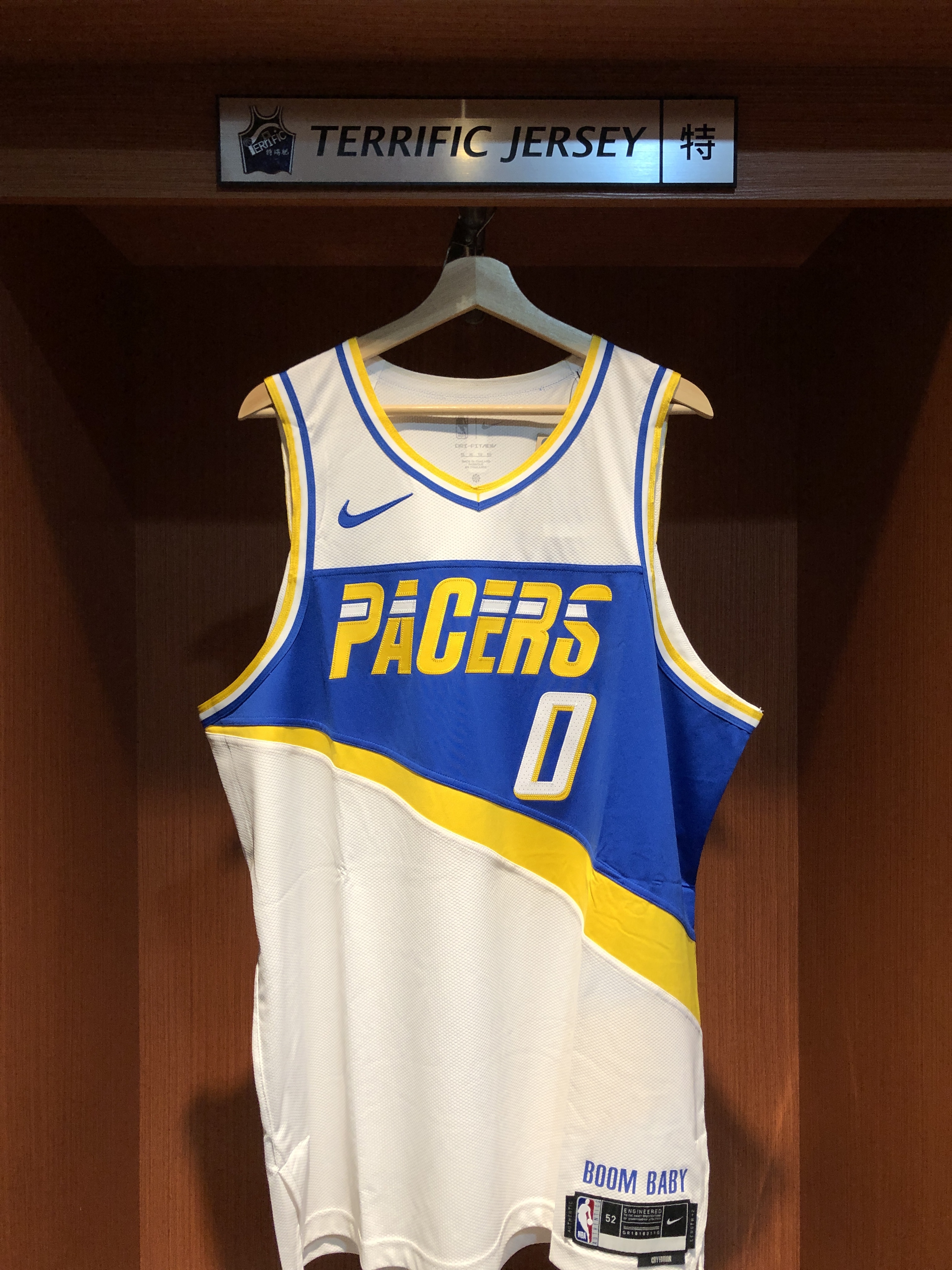 NBA球衣 Tyrese Haliburton 印第安那溜馬城市 25-26 City Nike Authentic 球員版 電繡 全新