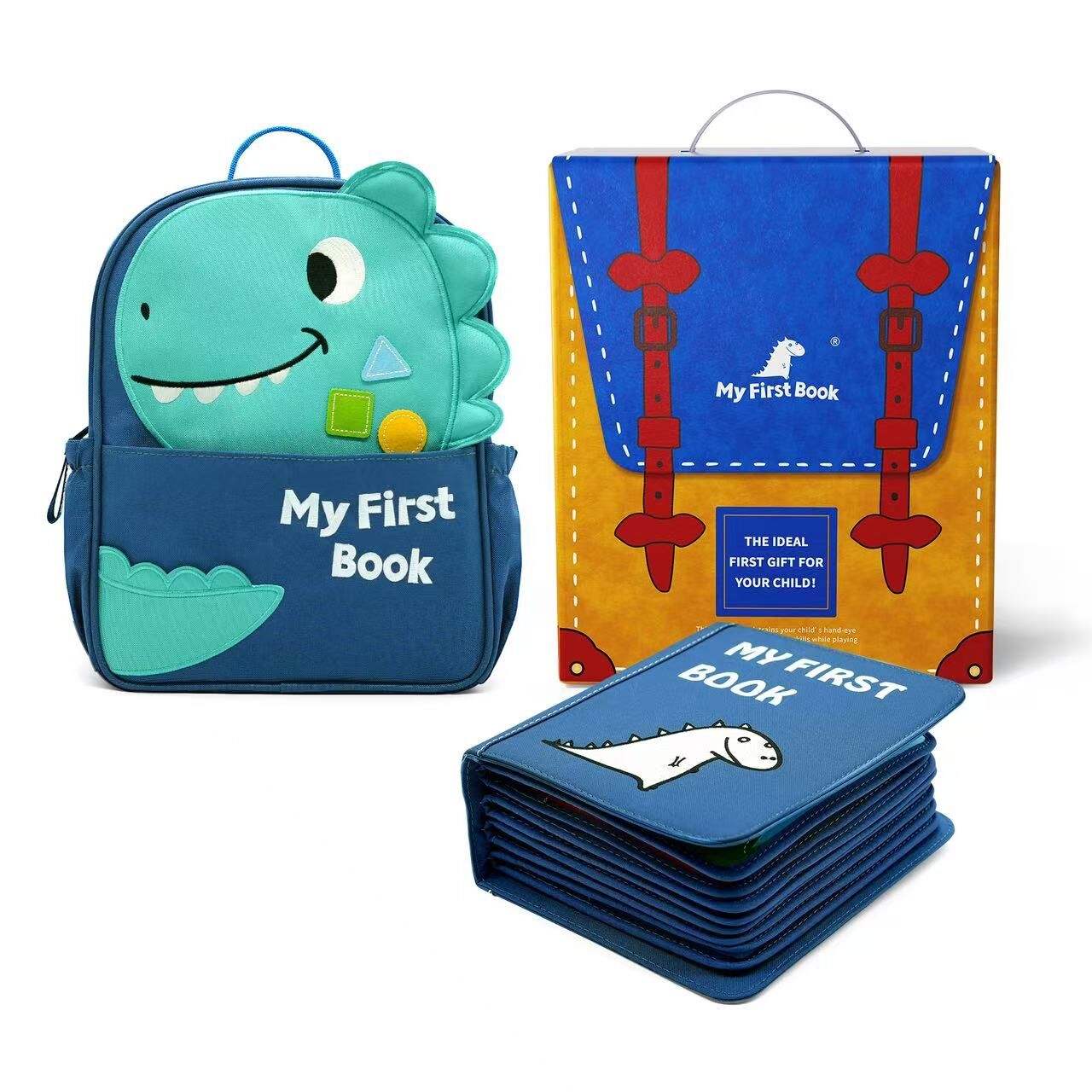 My First Book蒙特梭利啟蒙布書-第一冊 生活常規