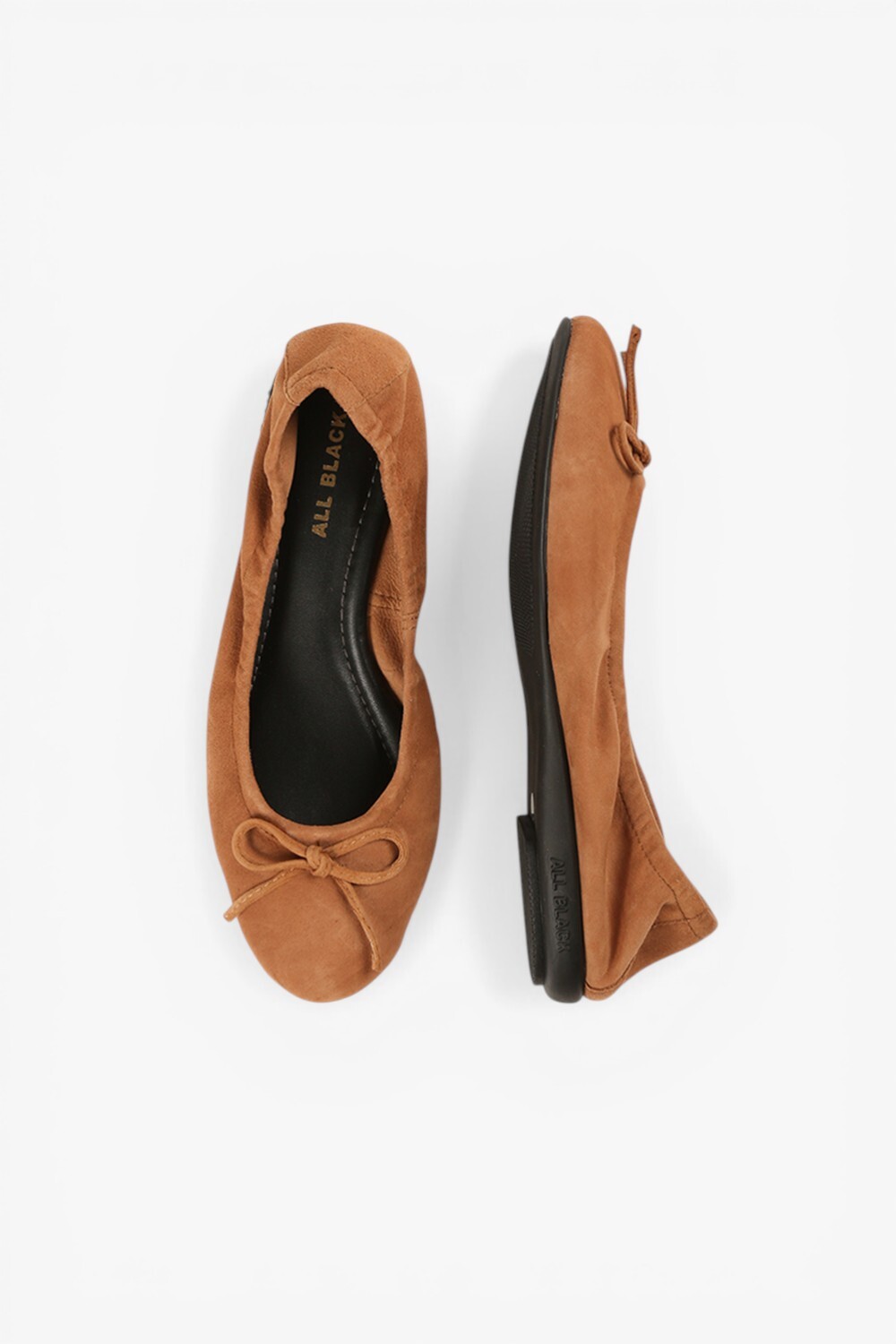 Suede Ballet 蝴蝶結包鞋