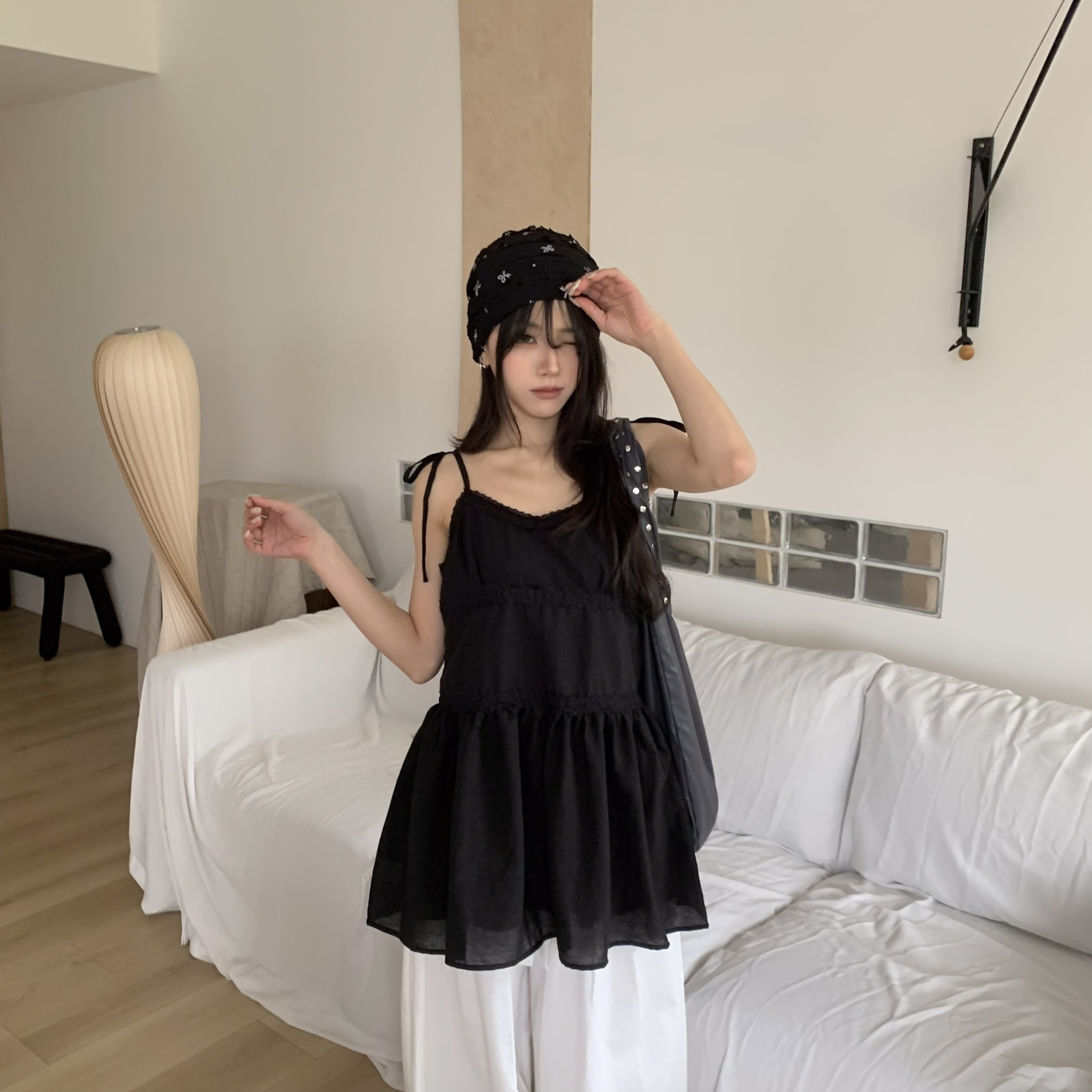 ISA_(疊穿/單穿)都時髦! 春日蕾絲吊帶綁帶肩美洋_63087