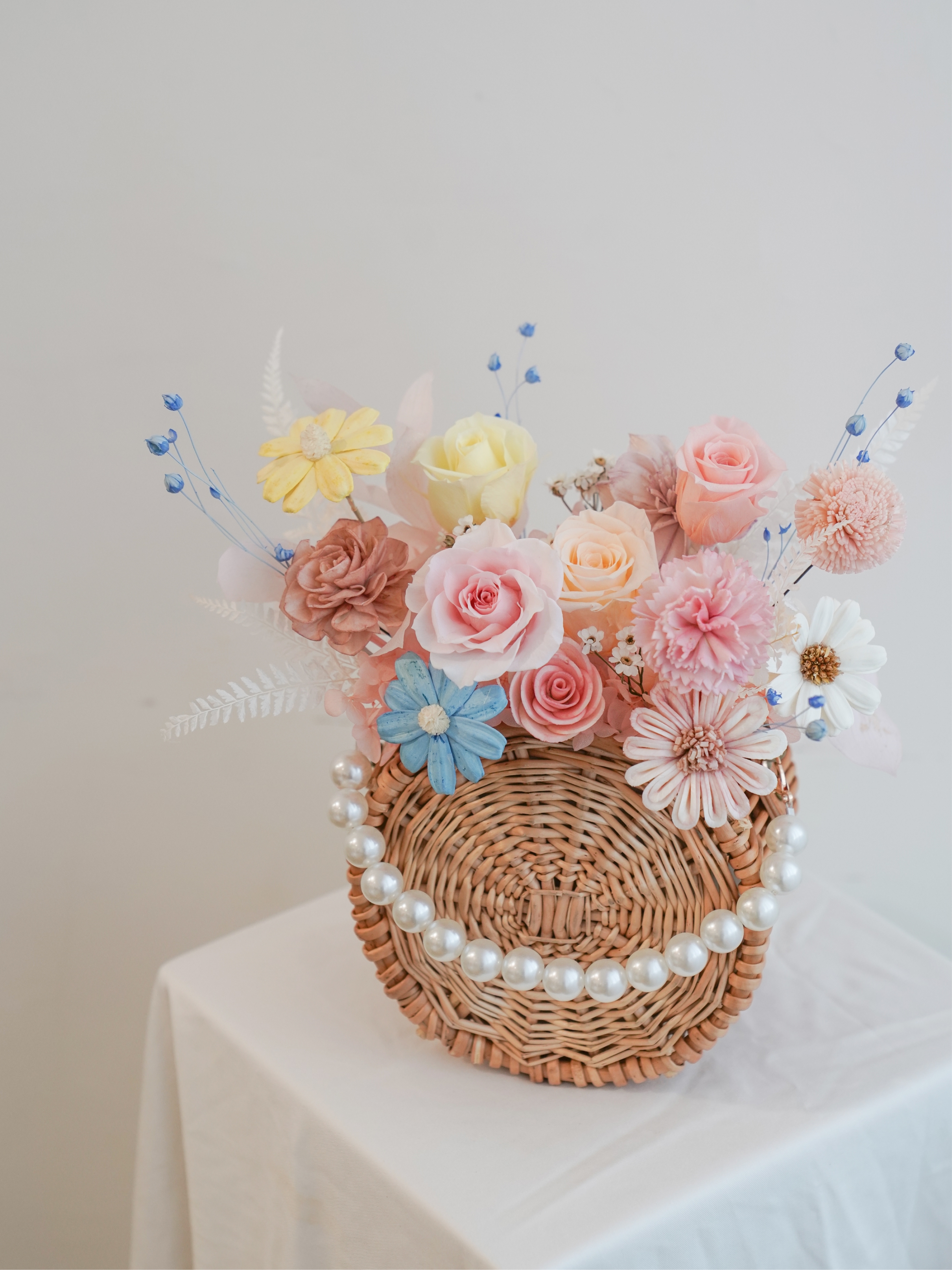 春天的泡泡糖 永生盆花