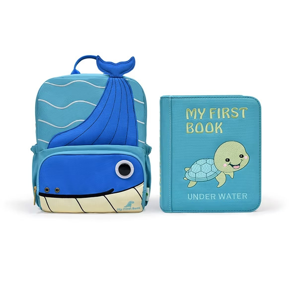 My First Book蒙特梭利啟蒙布書-動物冊 海龜